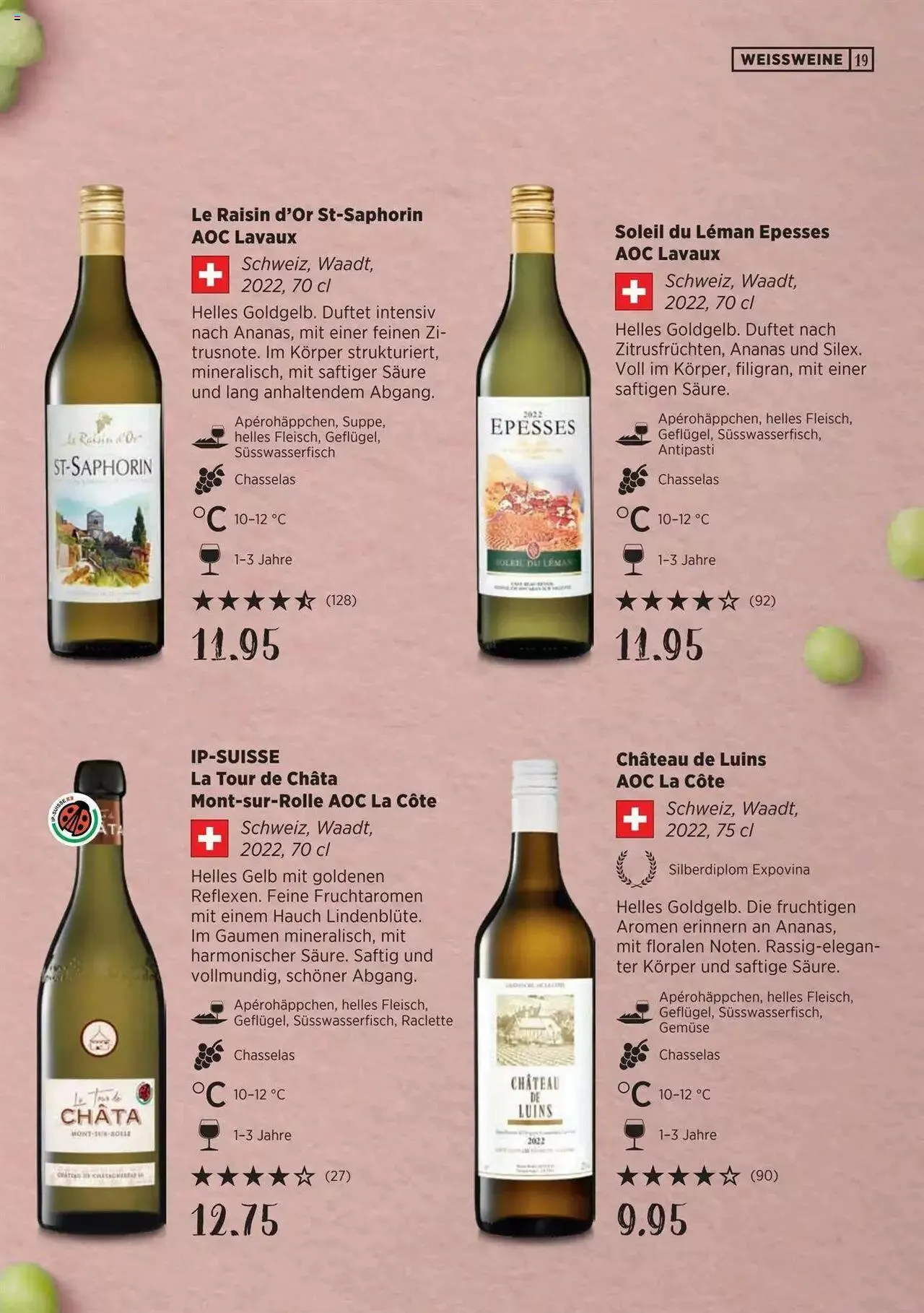 Denner Wine Guide 2023/2024 DE von 11. September bis 31. Dezember 2023 - Prospekt seite  18