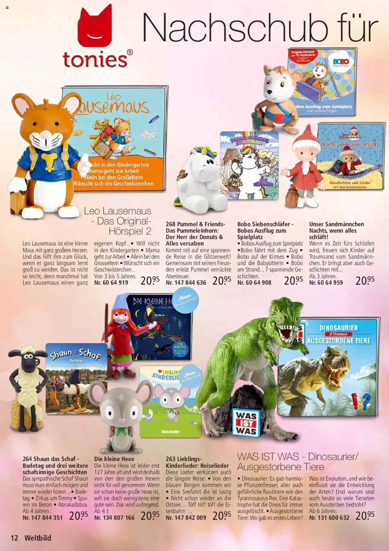 Weltbild Aktionen von 1. Juli bis 31. Juli 2023 - Prospekt seite  12