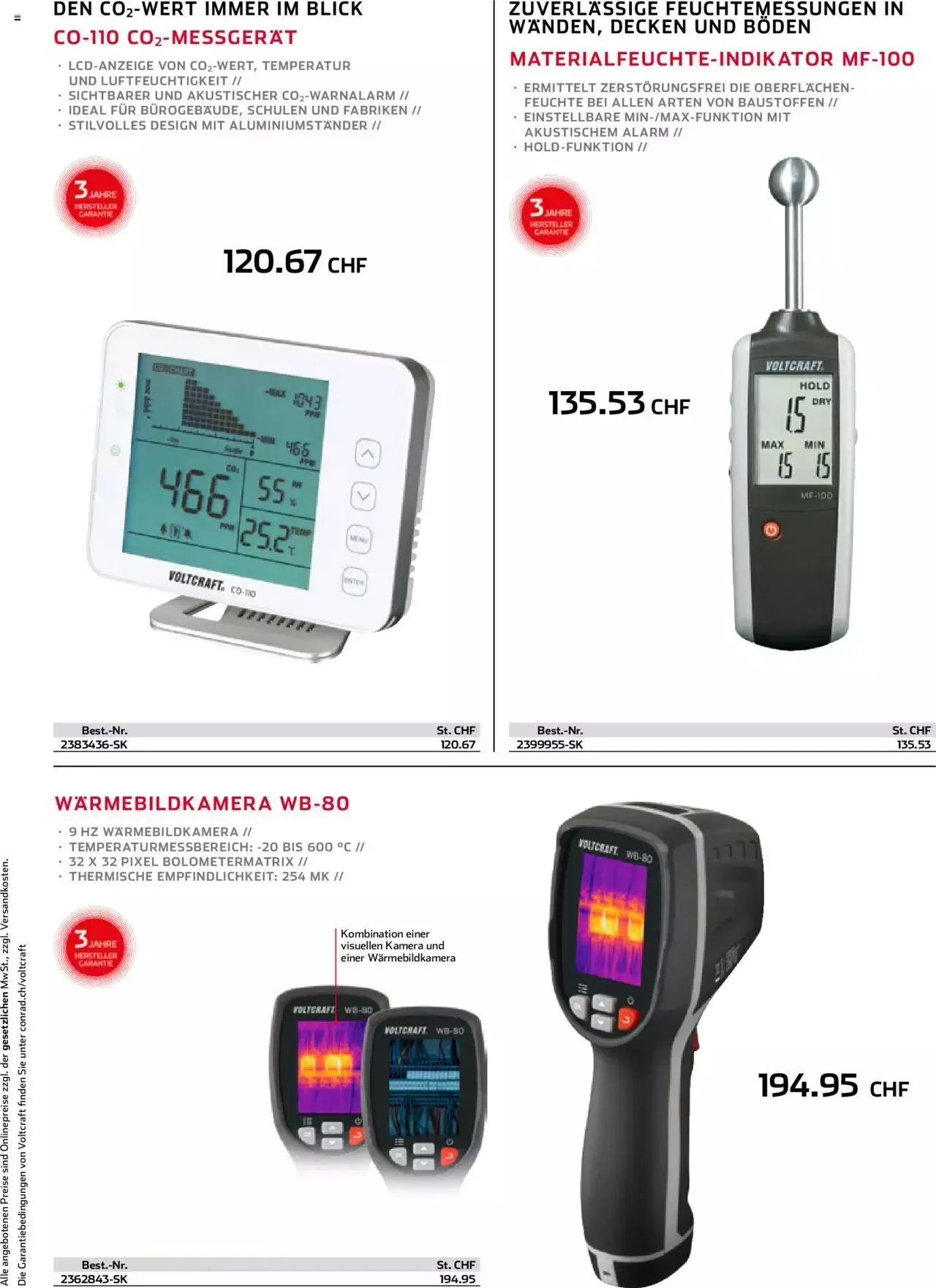 Conrad - 40 Jahre Voltcraft von 30. November bis 31. Dezember 2023 - Prospekt seite 35