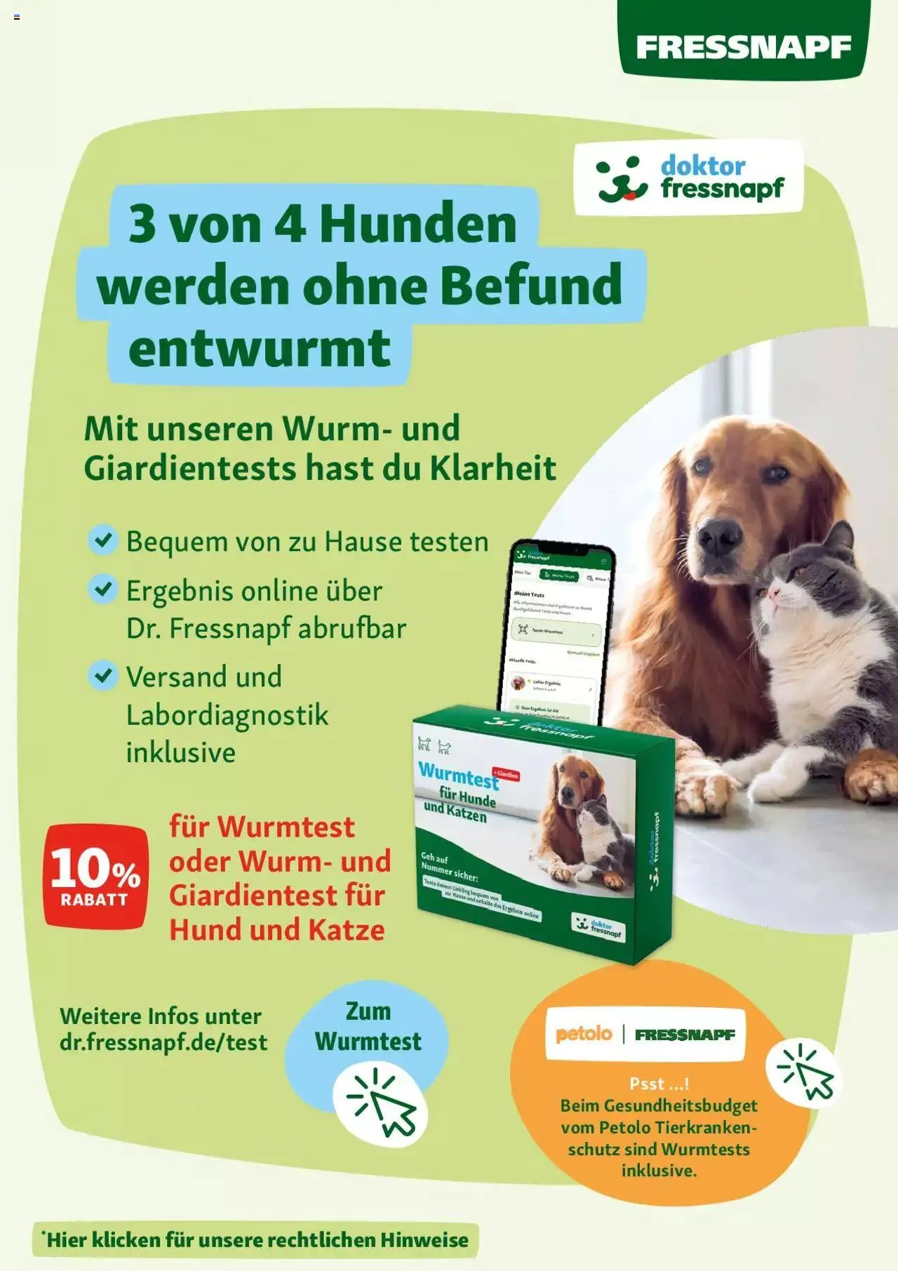 Fressnapf Leaflet von 2. April bis 6. April 2024 - Prospekt seite  22