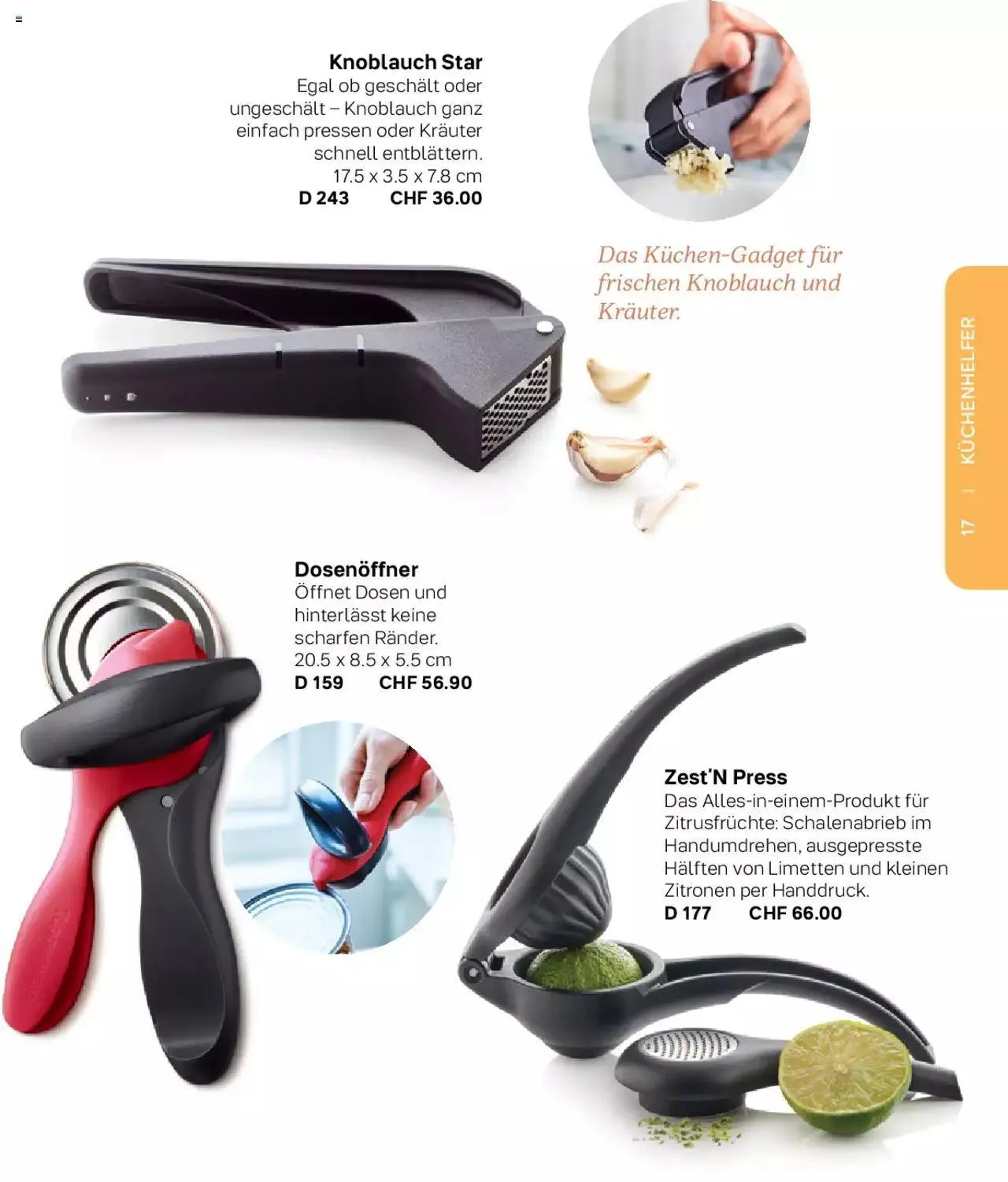 Tupperware Frühling & Sommer 2023 von 8. März bis 31. Dezember 2023 - Prospekt seite  17