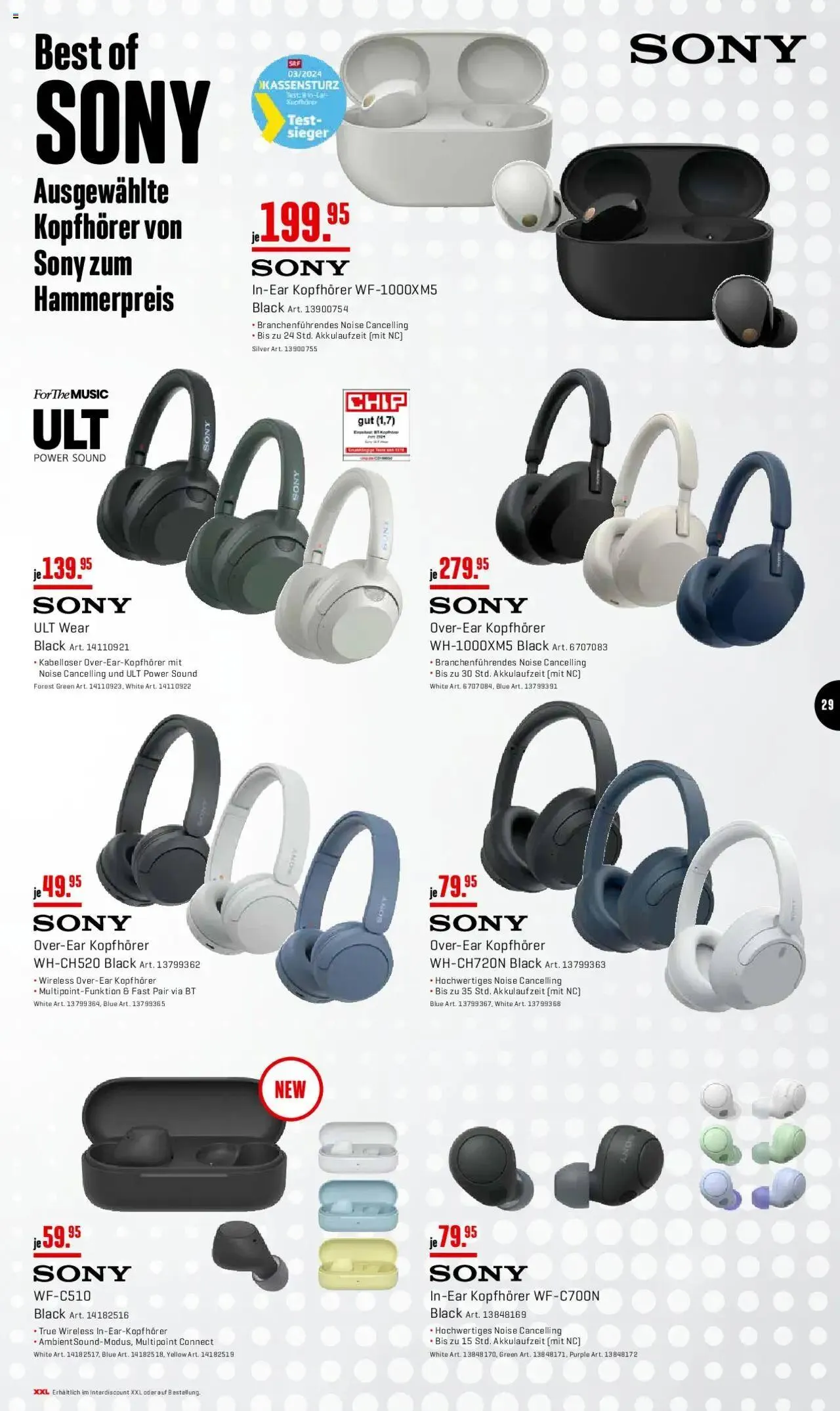 Interdiscount Mobile Prospekt von 9. September bis 22. September 2024 - Prospekt seite  29