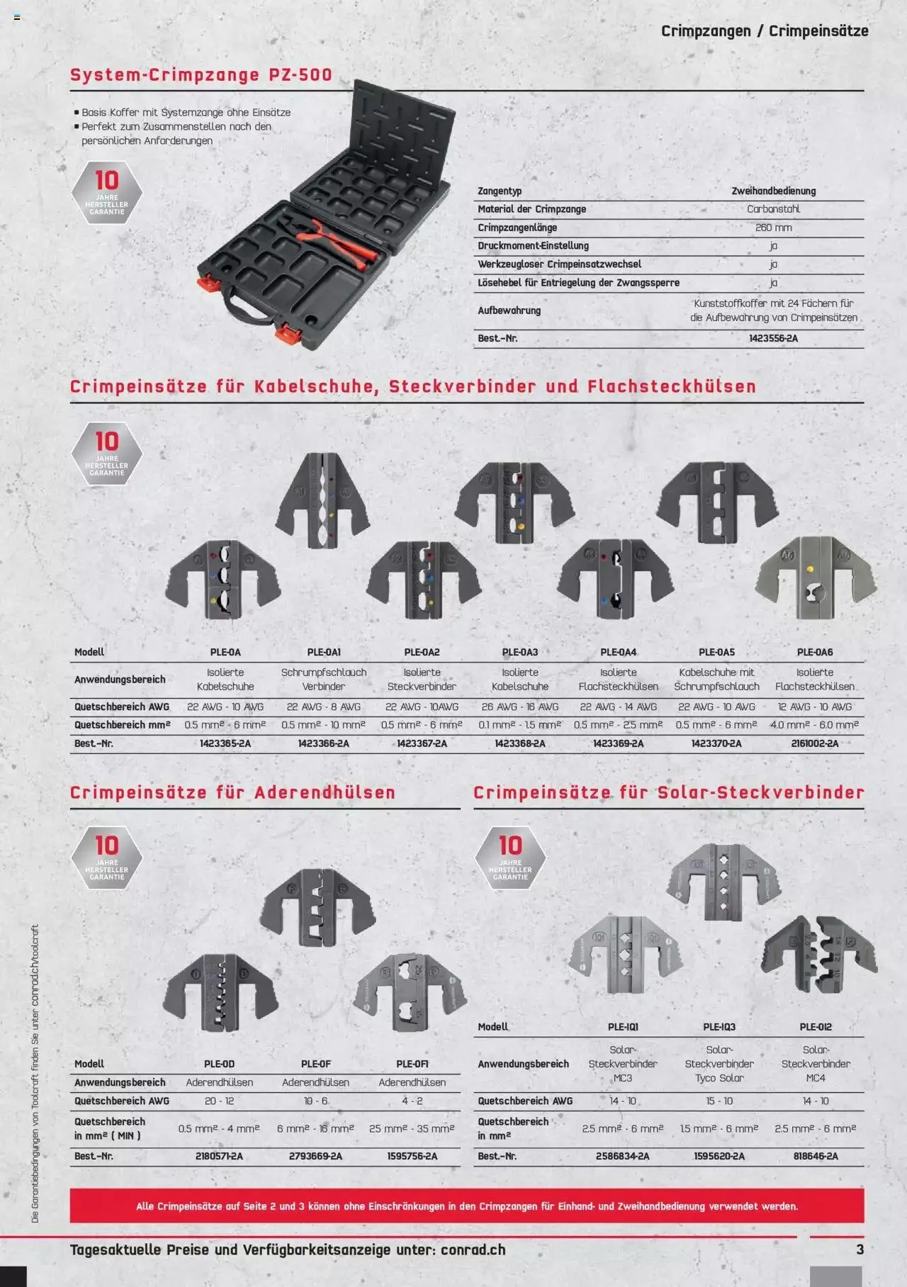 Conrad Aktionen Toolcraft von 27. Februar bis 31. Dezember 2024 - Prospekt seite  3