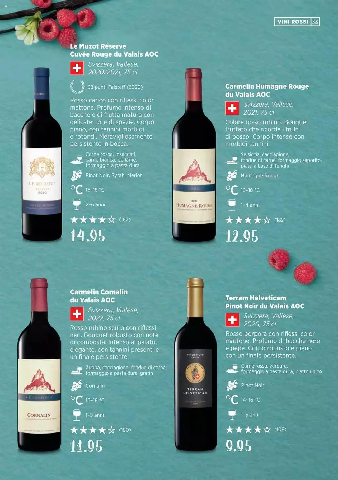 Denner Guida dei vini 2023 / 2024 IT von 11. September bis 31. Dezember 2023 - Prospekt seite  33