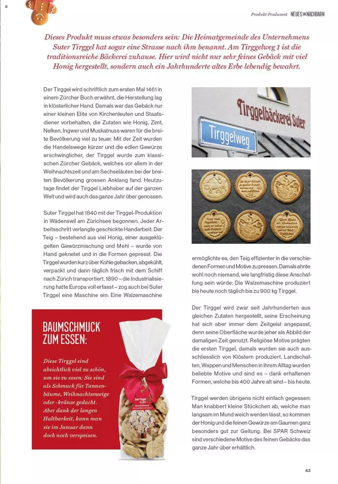 SPAR - Kundenmagazin 06 von 23. November bis 31. Dezember 2023 - Prospekt seite  45