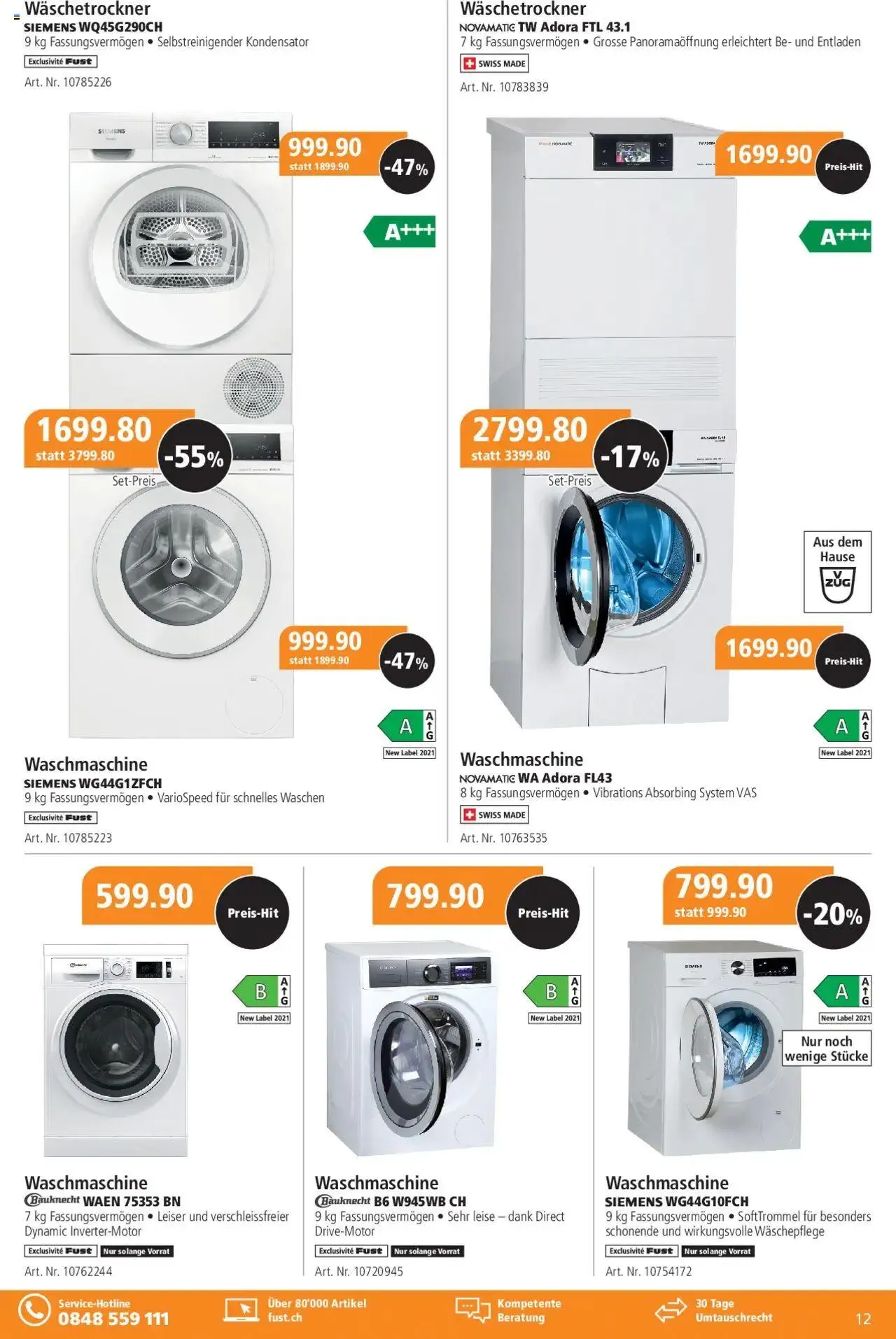 Fust Aktionen von 24. September bis 26. Oktober 2025 - Prospekt seite 12