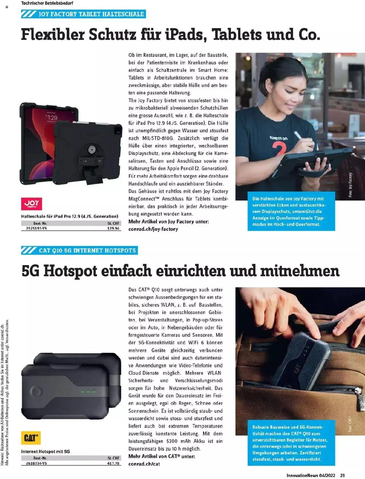 Conrad - Innovation News von 26. September bis 31. Dezember 2023 - Prospekt seite  23