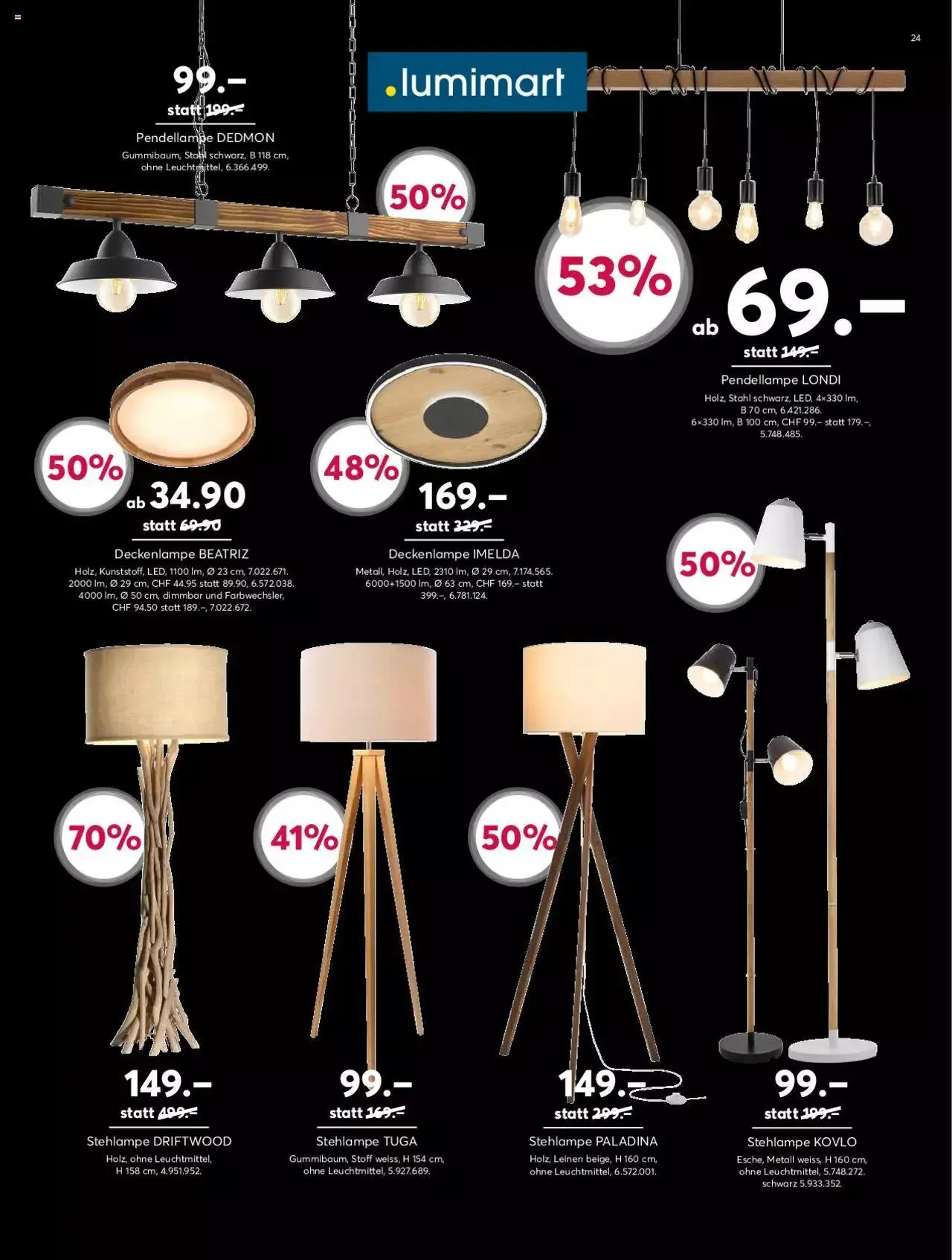Lumimart Black Friday von 20. November bis 31. Dezember 2023 - Prospekt seite 2