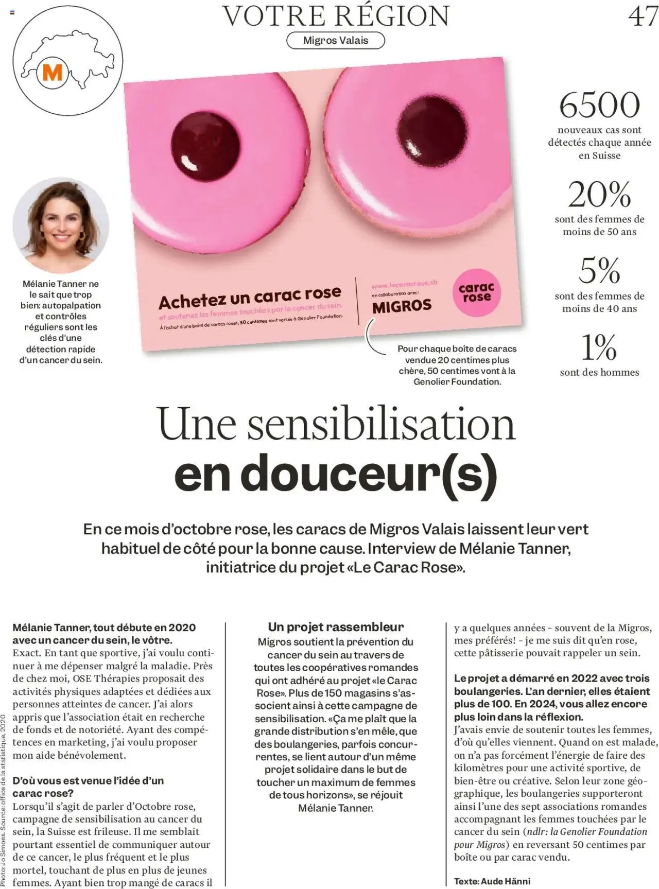 Migros - Magazin FR von 30. September bis 6. Oktober 2024 - Prospekt seite 47