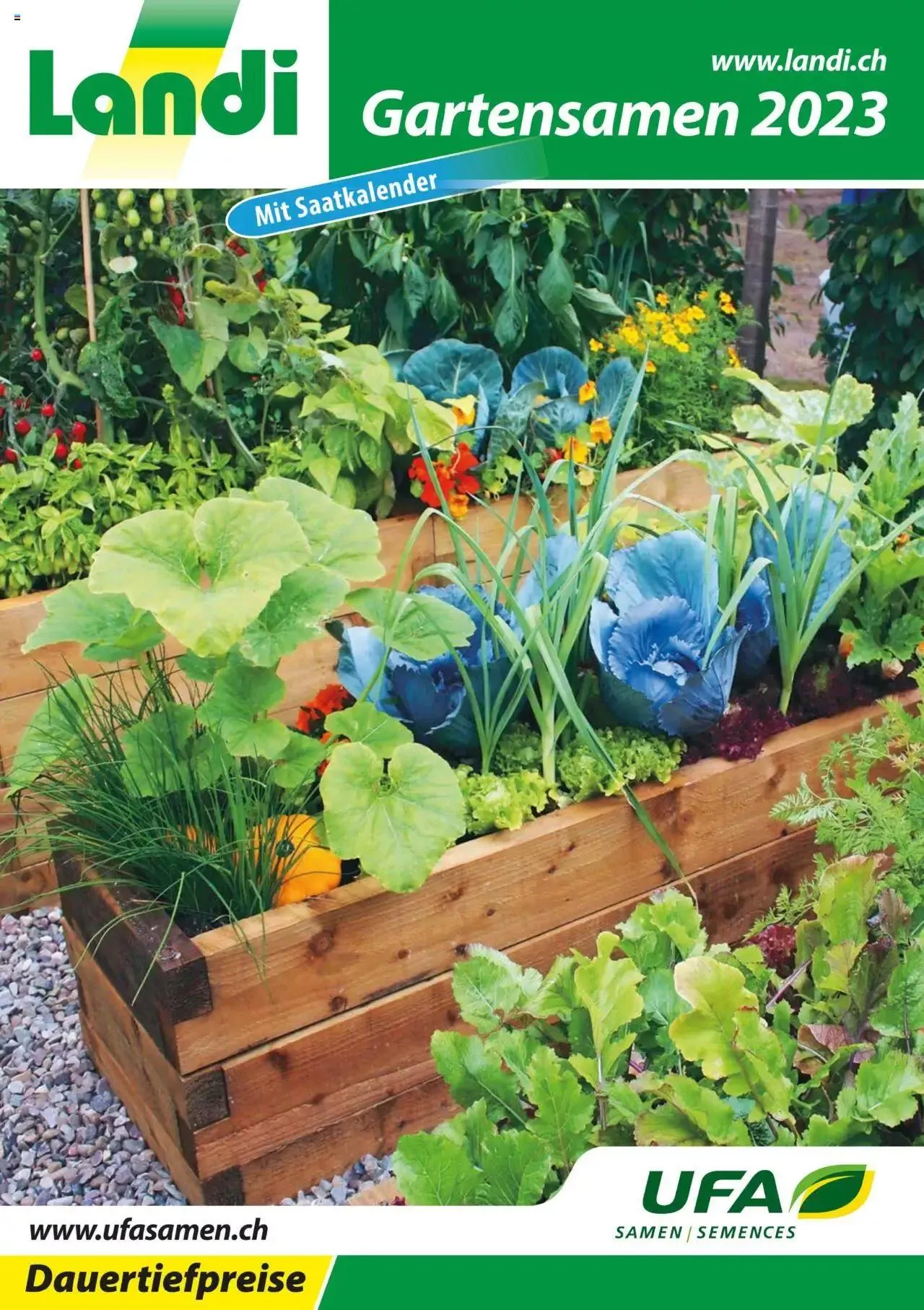 Landi - Gartensamenkatalog 2023 von 10. Januar bis 31. Dezember 2023 - Prospekt seite  1