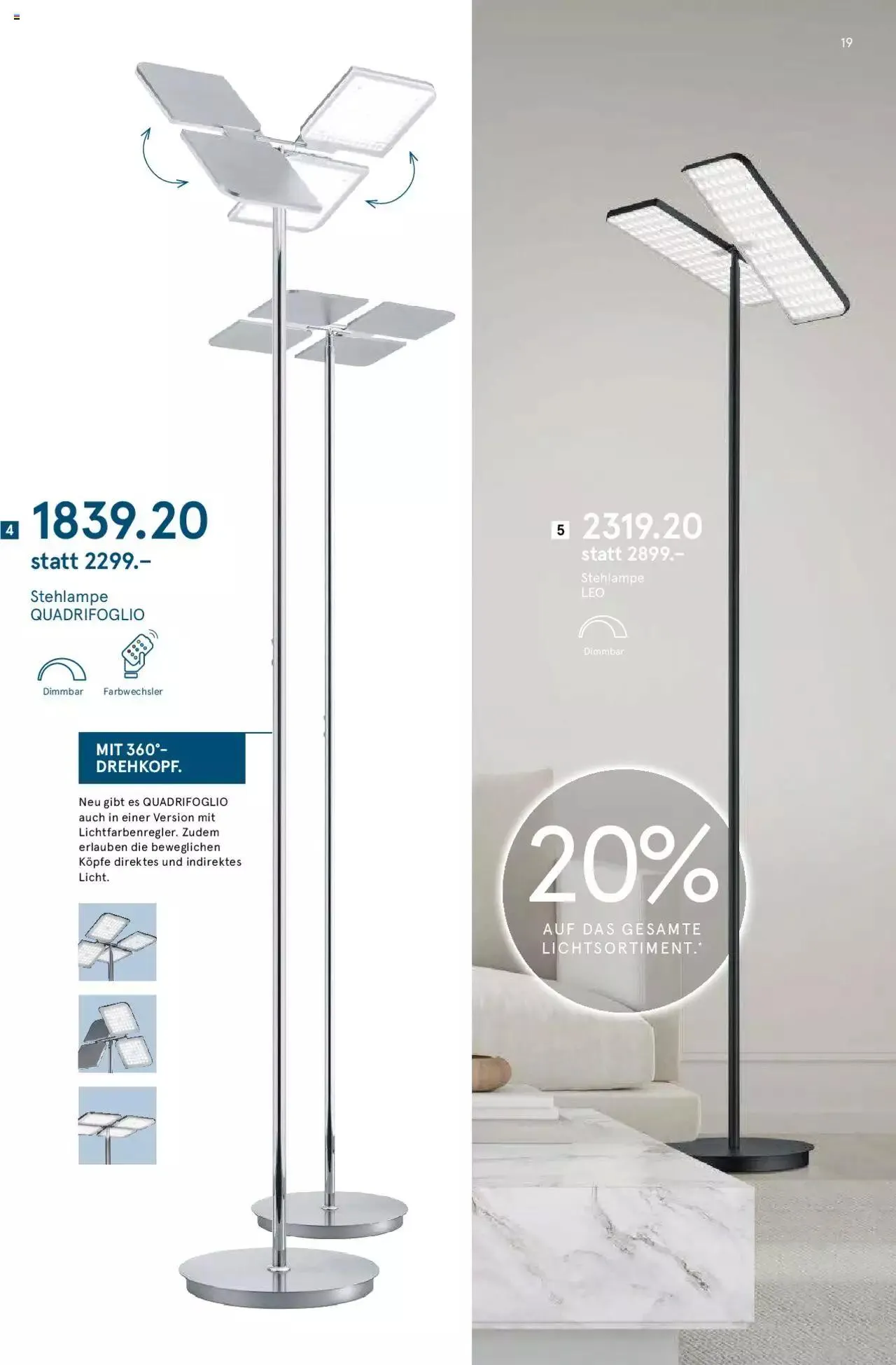 Lumimart Aktionen von 24. Oktober bis 19. November 2023 - Prospekt seite 19