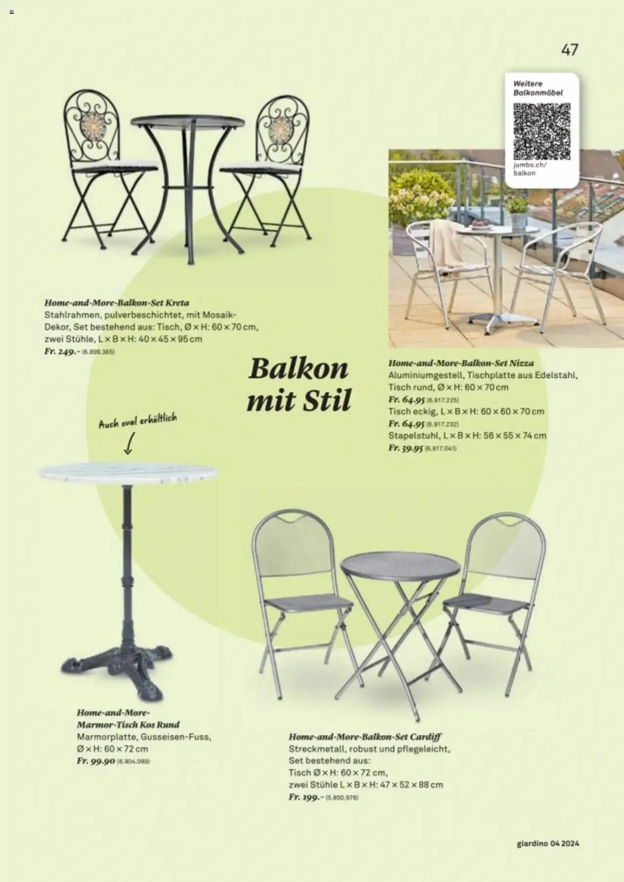 Jumbo Aktionen giardino von 21. Oktober bis 31. Dezember 2024 - Prospekt seite  47