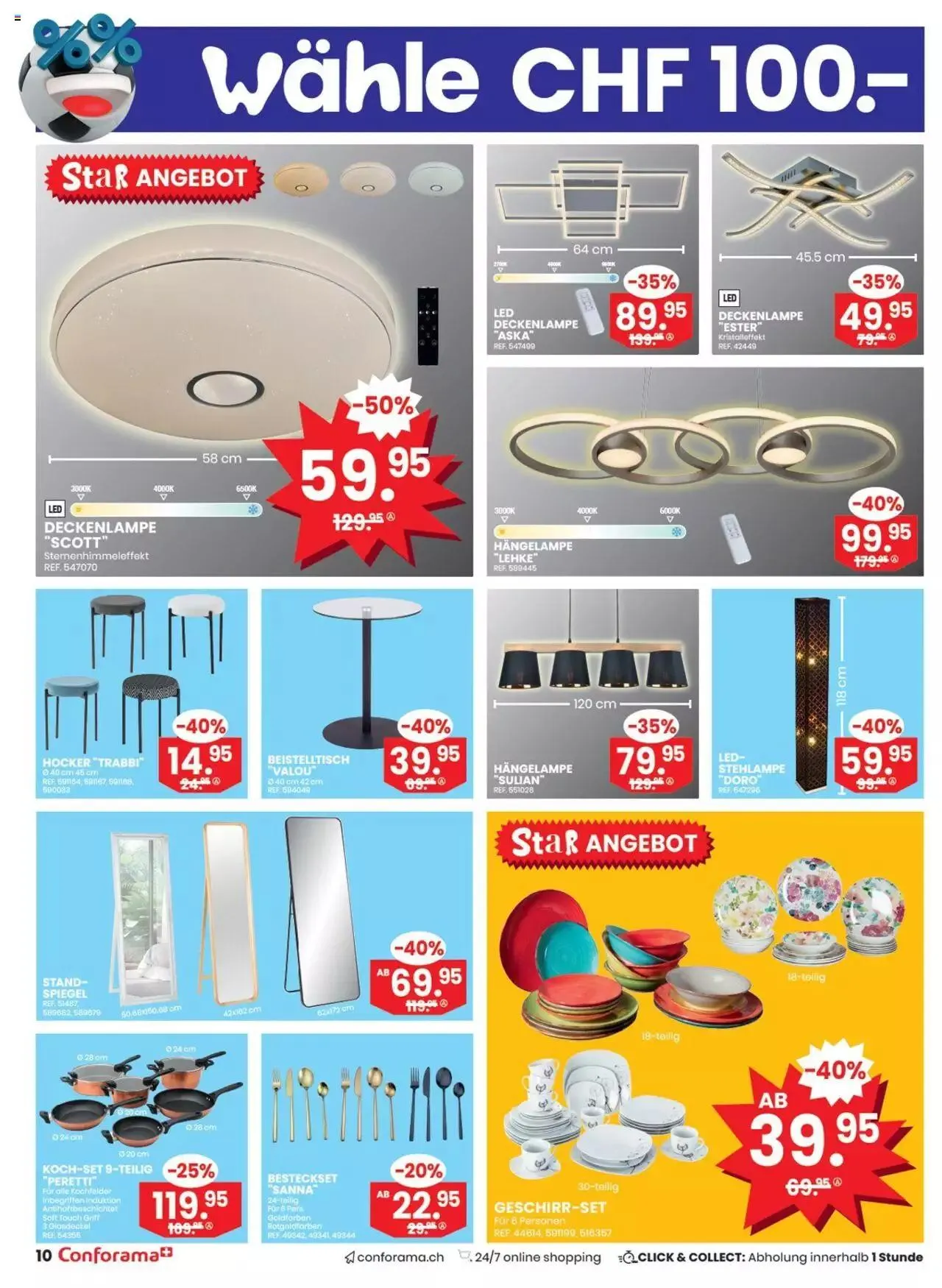 Conforama Aktionen von 4. Juni bis 17. Juni 2024 - Prospekt seite  10