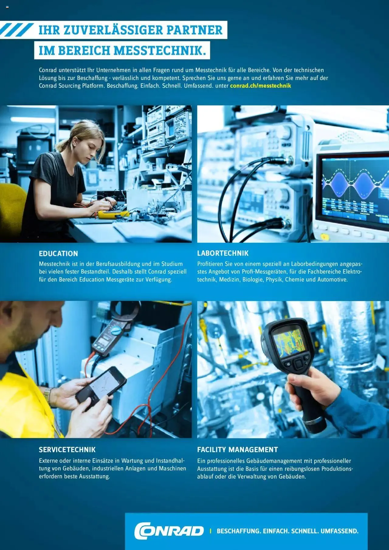 Conrad - Wir sind Technik - Messtechnic fur Profis von 14. November bis 31. Dezember 2023 - Prospekt seite 3