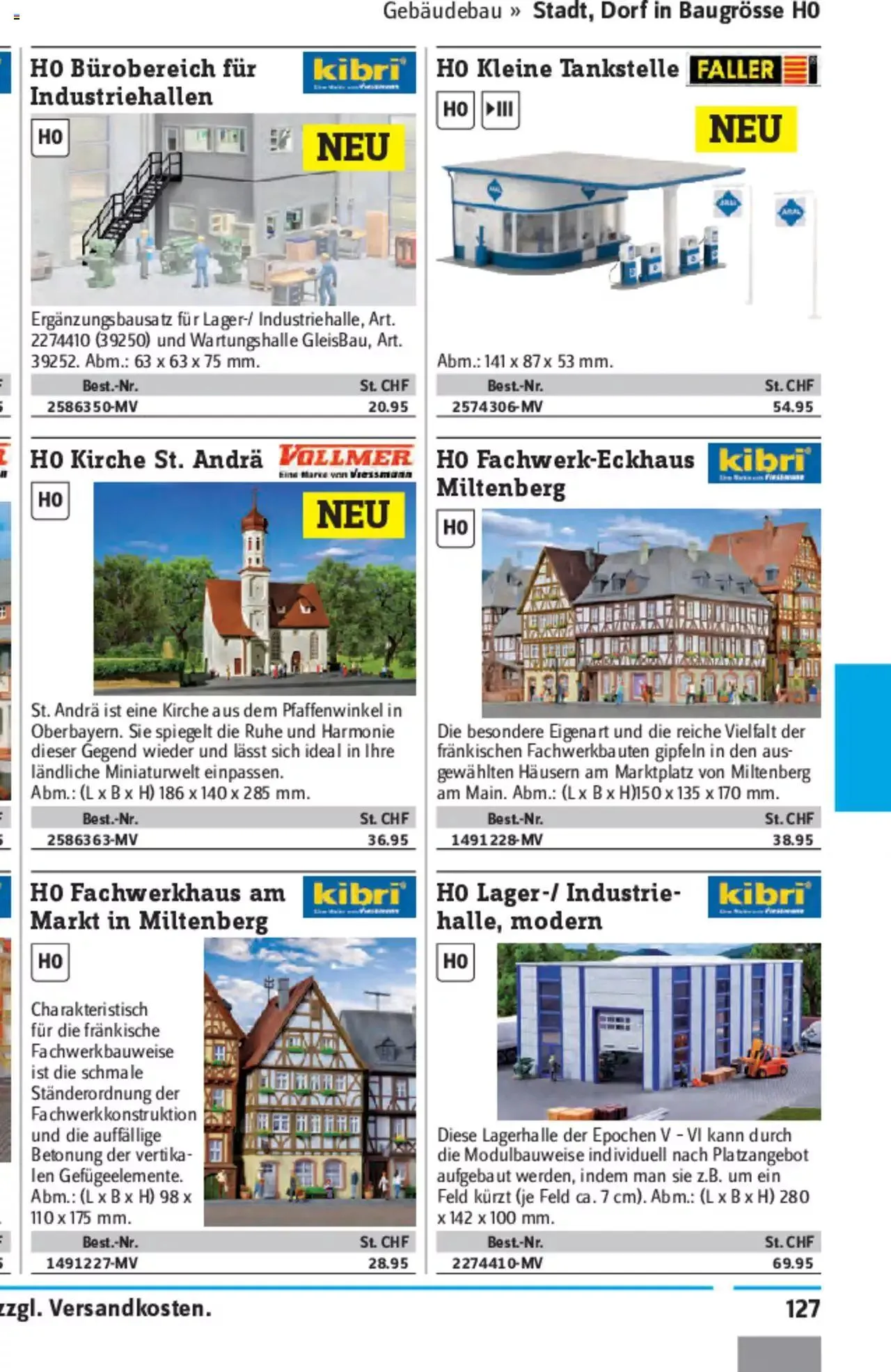 Conrad - Modellbahn Katalog 2022/23 von 5. September bis 31. Dezember 2023 - Prospekt seite  258