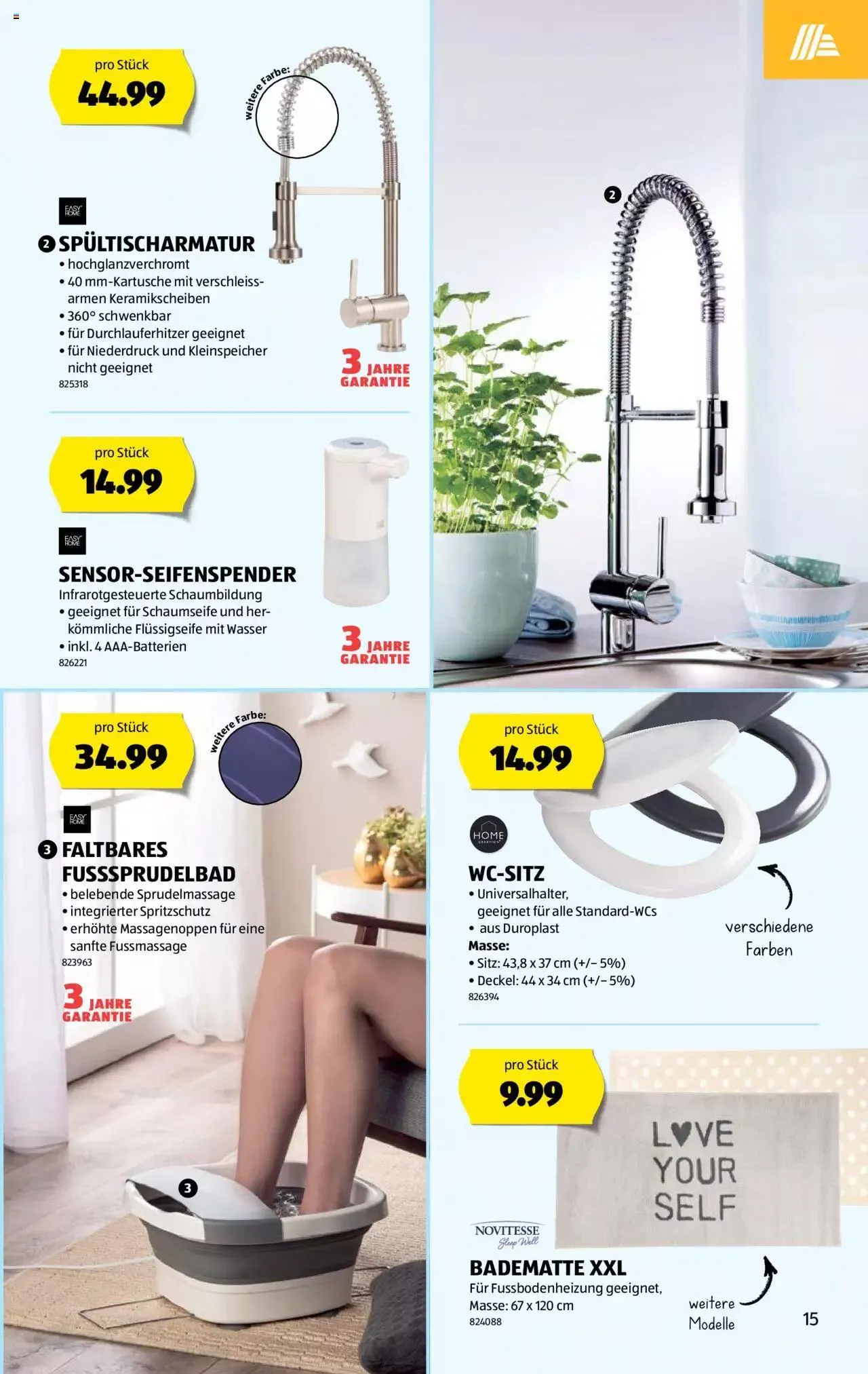 Aldi Aktionen von 5. Oktober bis 11. Oktober 2023 - Prospekt seite 15