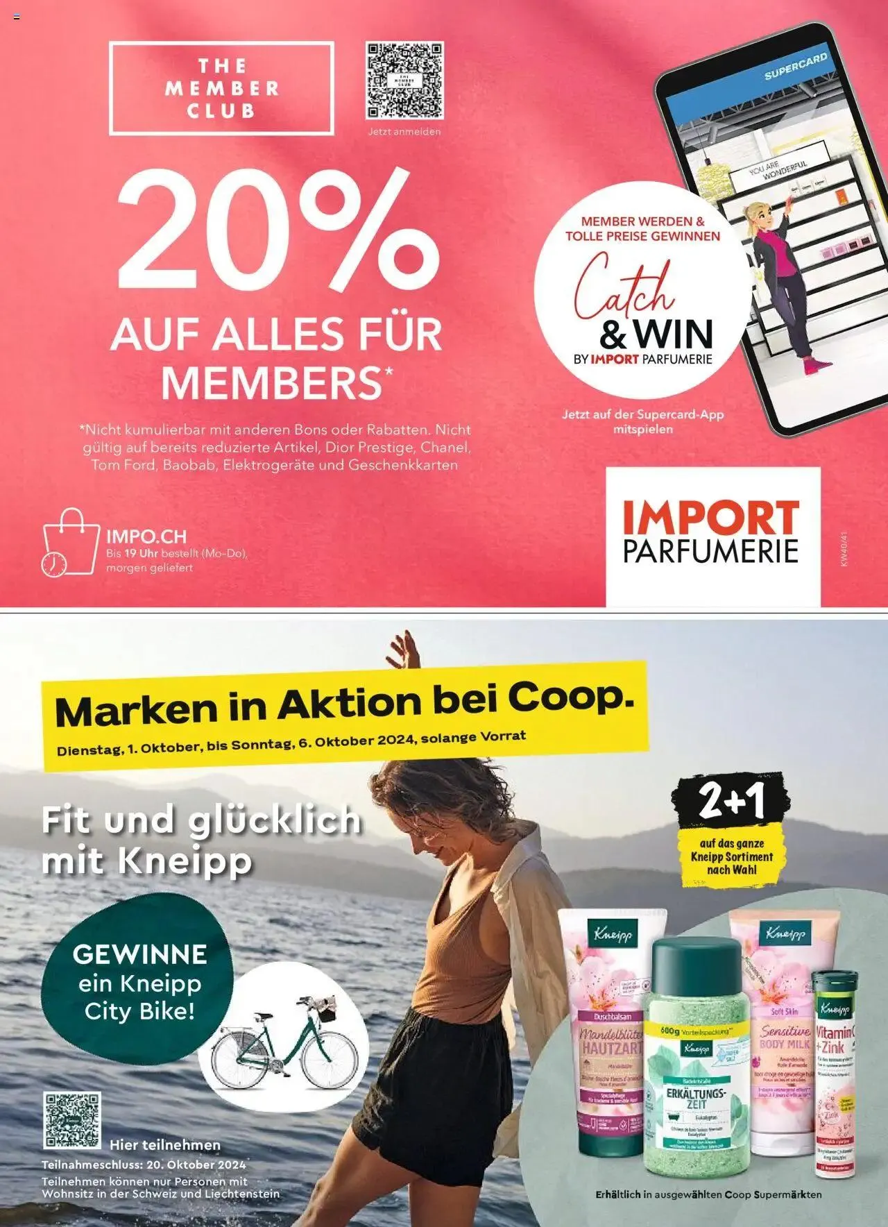 Coop - Magazin von 1. Oktober bis 7. Oktober 2024 - Prospekt seite  77