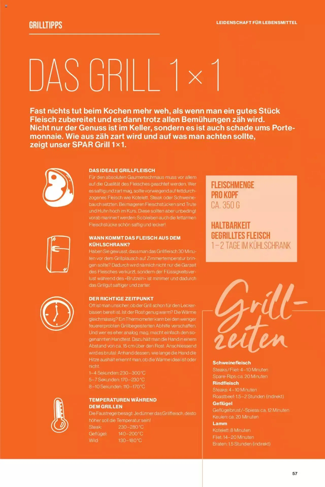 SPAR Kundenmagazin von 31. Mai bis 31. Dezember 2023 - Prospekt seite  57