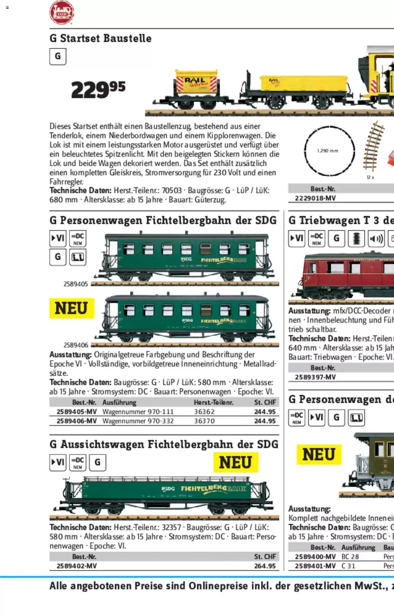 Conrad - Modellbahn Katalog 2022/23 von 5. September bis 31. Dezember 2023 - Prospekt seite  153