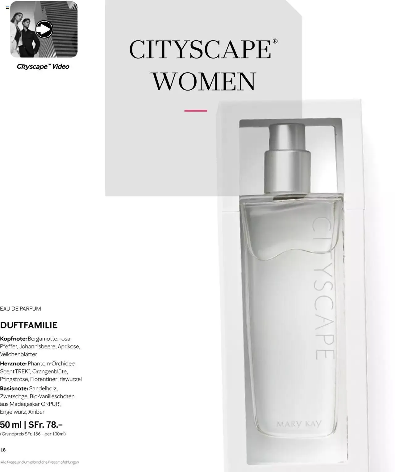 Mary Kay - Duftkatalog von 27. September bis 31. Dezember 2023 - Prospekt seite  18