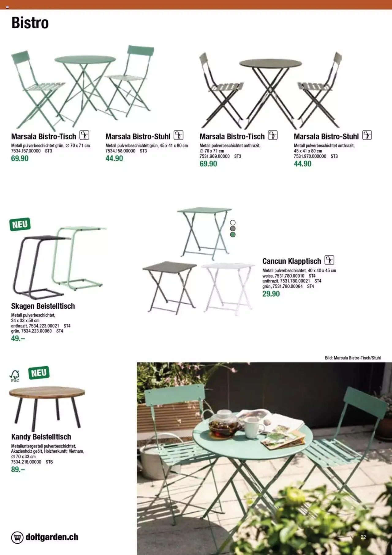 DO IT+GARDEN MIGROS Aktionen von 9. Februar bis 31. Dezember 2023 - Prospekt seite 22