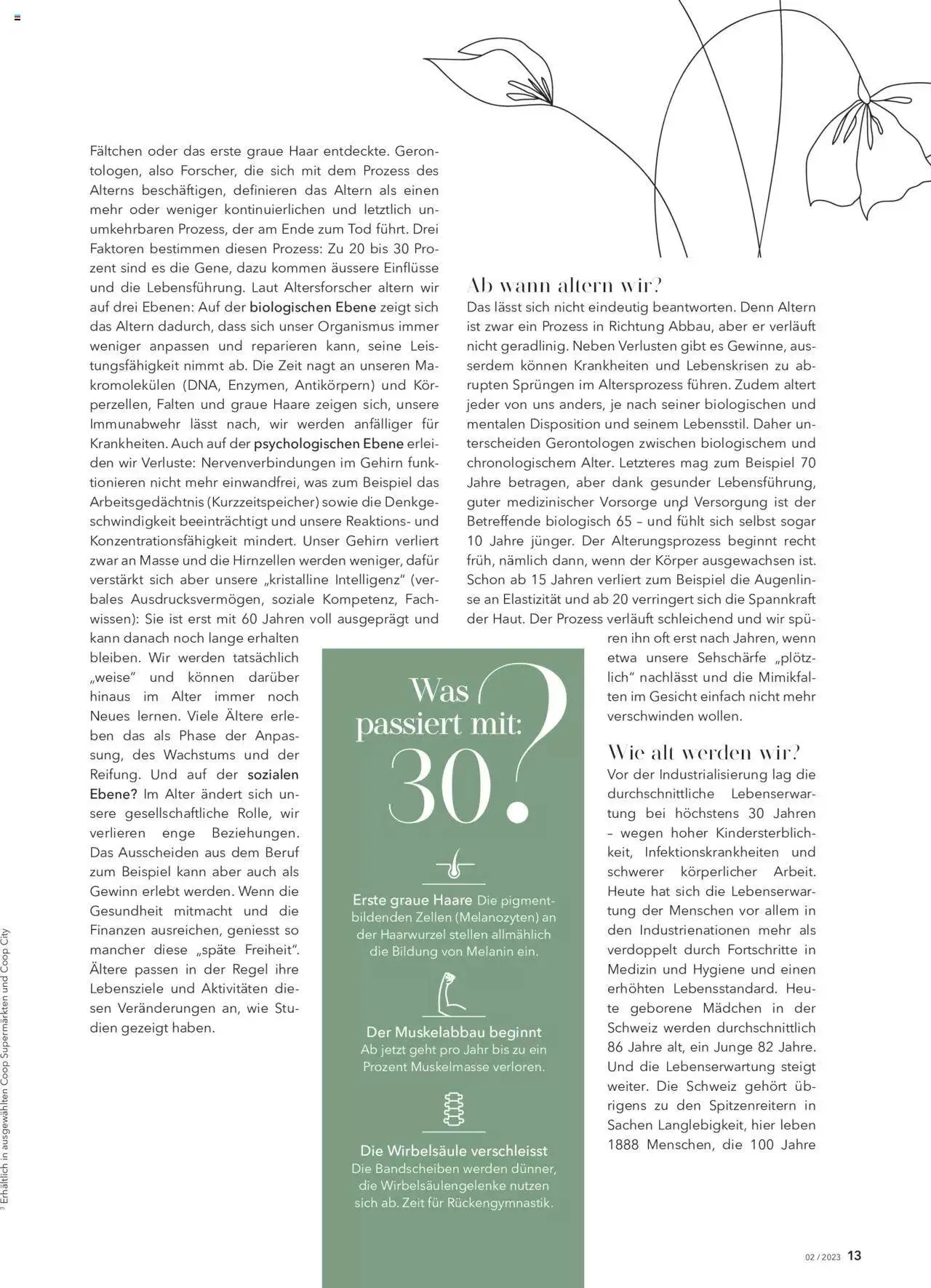 Coop City Beauty & Life von 3. April bis 31. Dezember 2023 - Prospekt seite  13