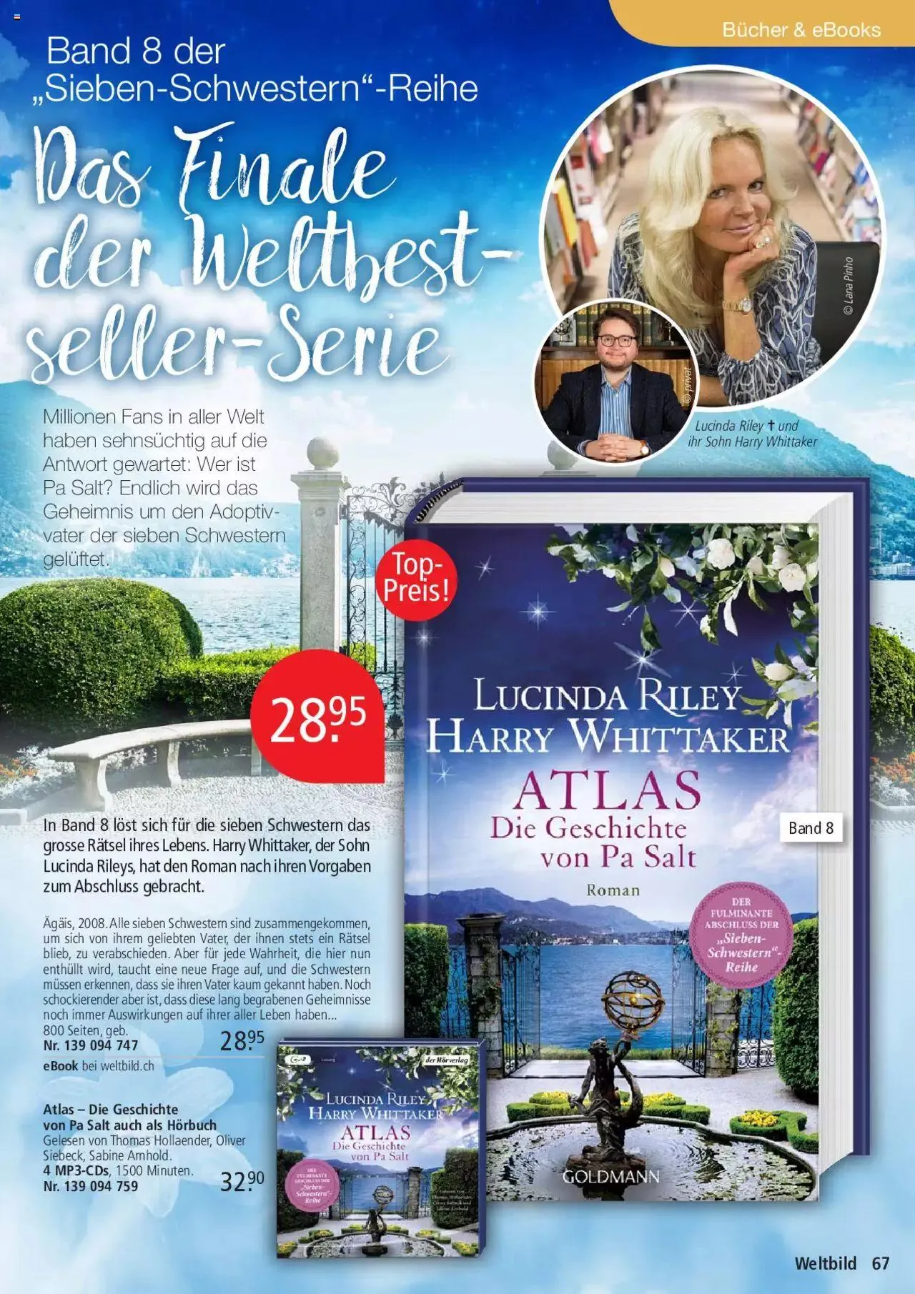 Weltbild Aktionen von 1. Juli bis 31. Juli 2023 - Prospekt seite  67