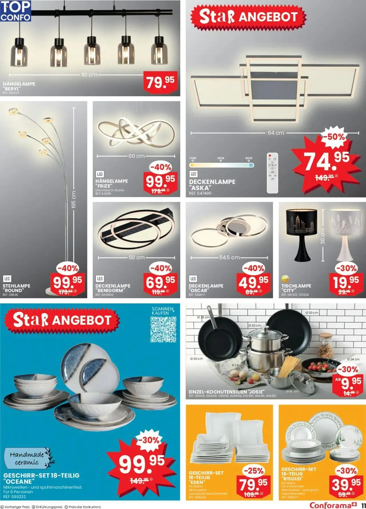 Conforama Aktionen Festival von 15. Oktober bis 28. Oktober 2024 - Prospekt seite  11