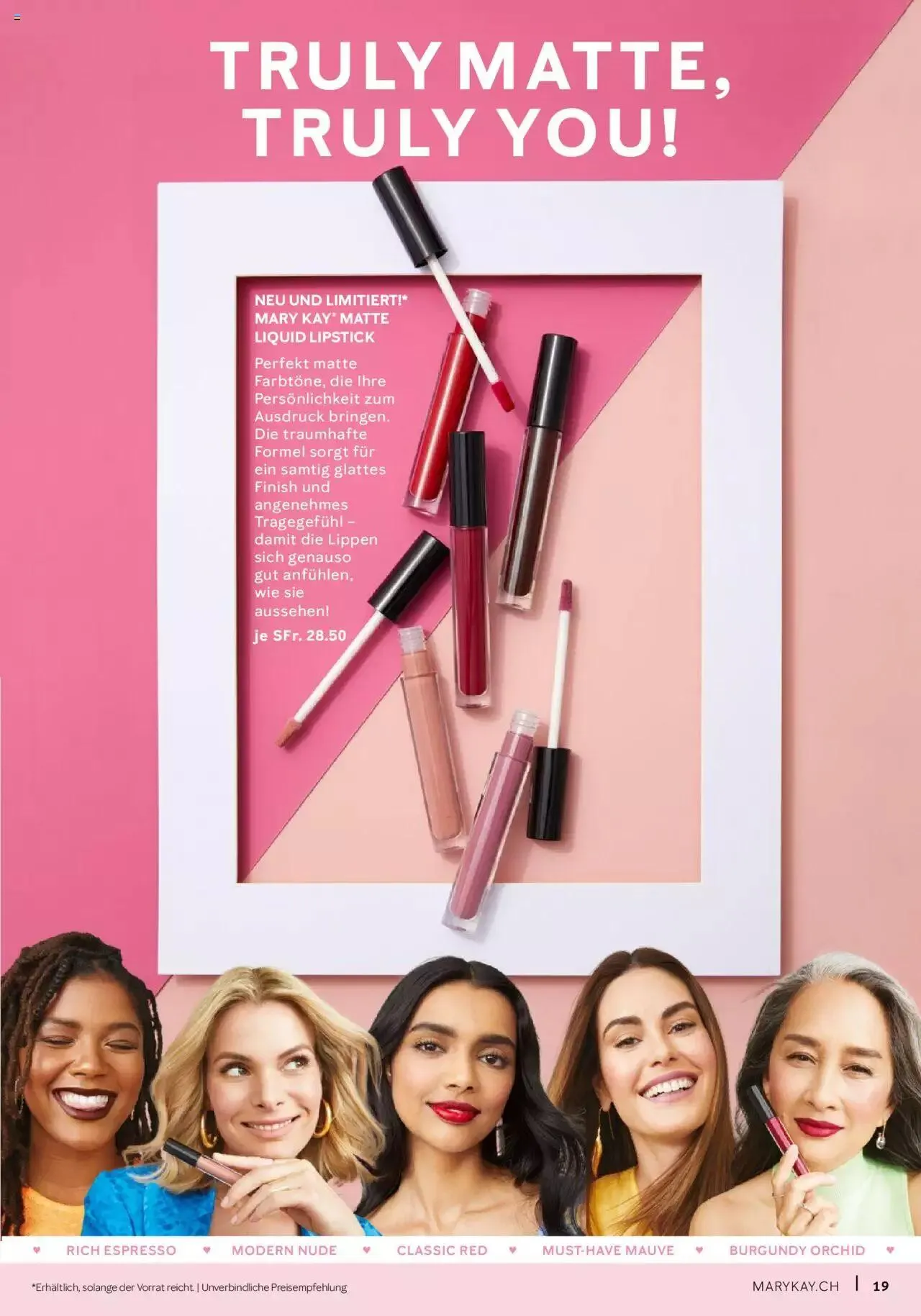 Mary Kay Aktionen von 17. April bis 31. Dezember 2023 - Prospekt seite  19