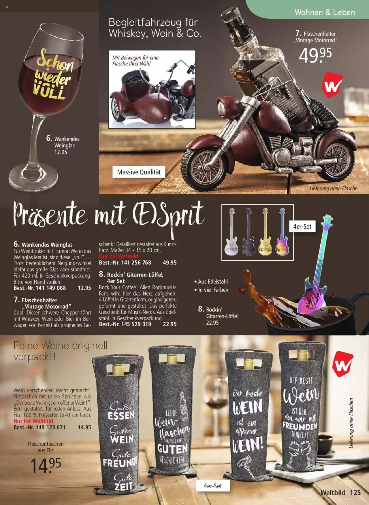 Weltbild Aktionen von 19. April bis 31. Dezember 2024 - Prospekt seite  125