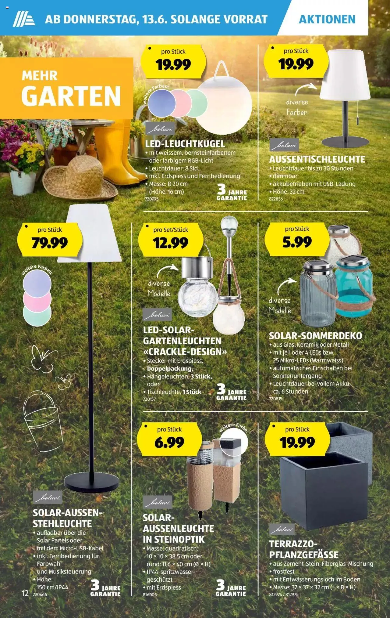 Aldi Aktionen von 13. Juni bis 19. Juni 2024 - Prospekt seite 12