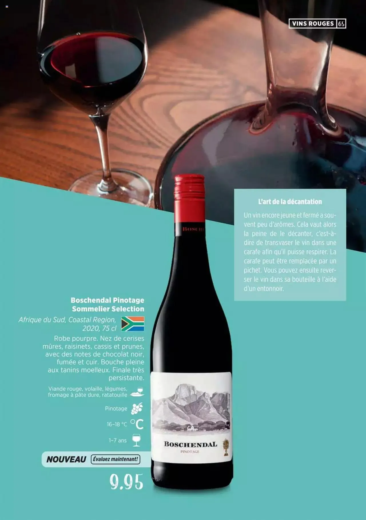 Denner Guide des vins 2023 /2024 FR von 11. September bis 31. Dezember 2024 - Prospekt seite  65