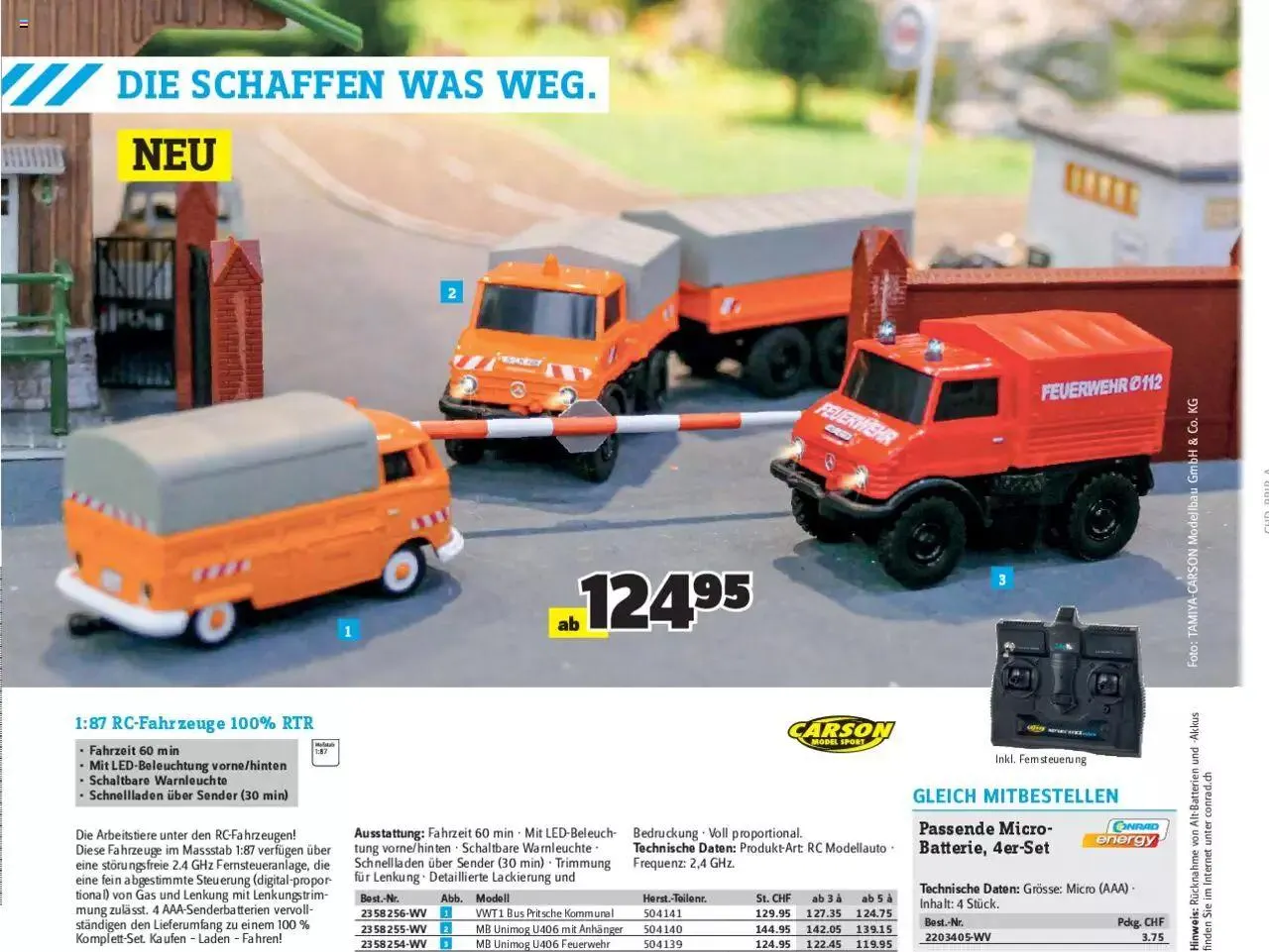 Conrad - Modellbahn 2021/22 von 1. Januar bis 31. Dezember 2023 - Prospekt seite 2