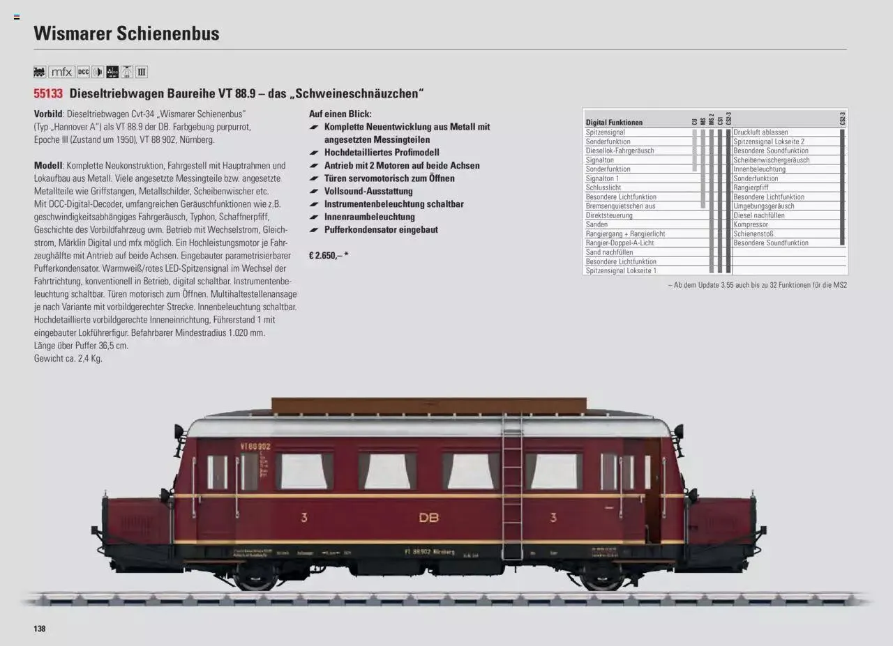 Conrad Märklin Neuheiten 2023 von 13. März bis 31. Dezember 2023 - Prospekt seite  140