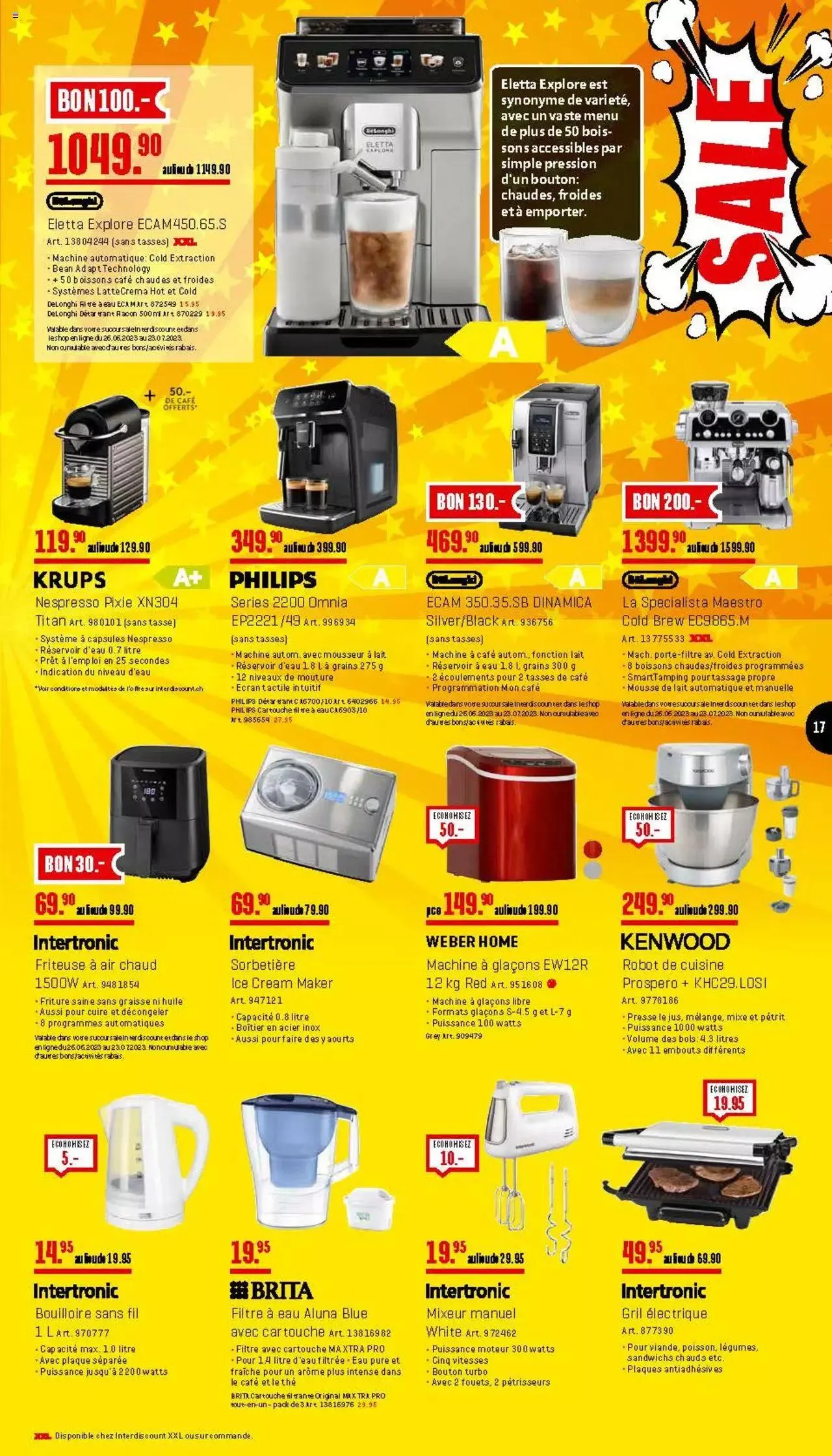 Interdiscount Aktionen FR von 26. Juni bis 31. Dezember 2023 - Prospekt seite 17