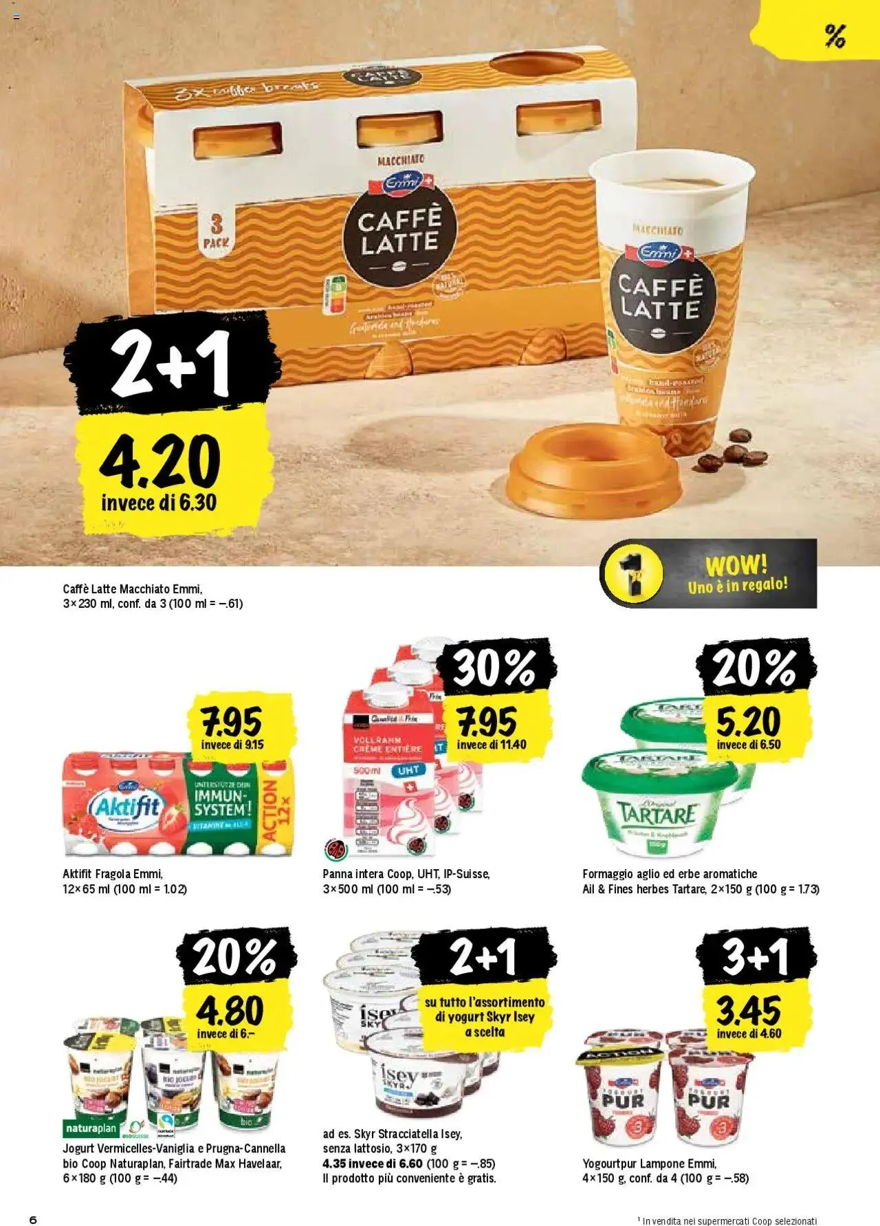 Coop - Una settimana di azioni von 24. September bis 29. September 2024 - Prospekt seite  6