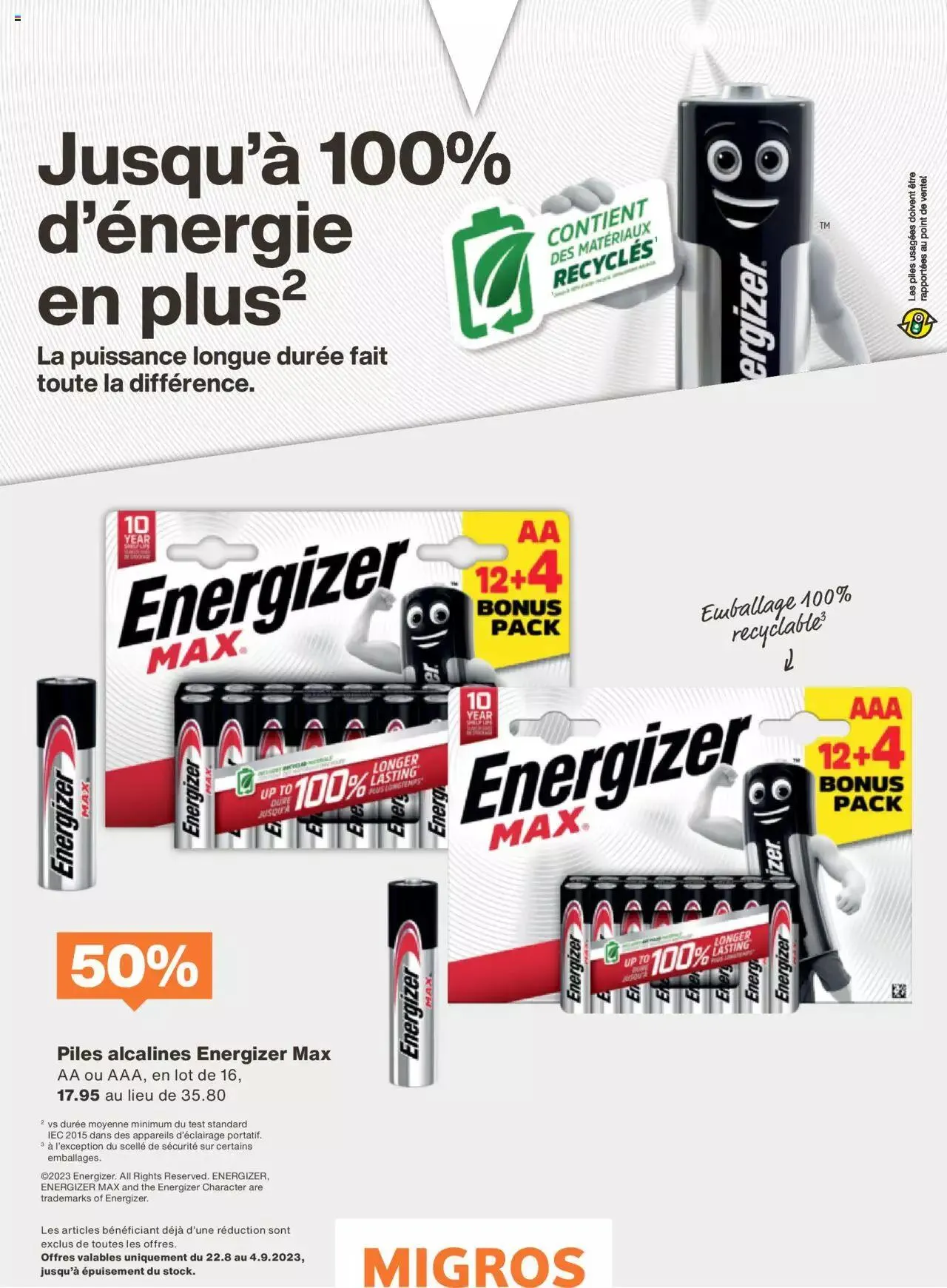 Migros - Magazin FR von 21. August bis 31. Dezember 2023 - Prospekt seite 28