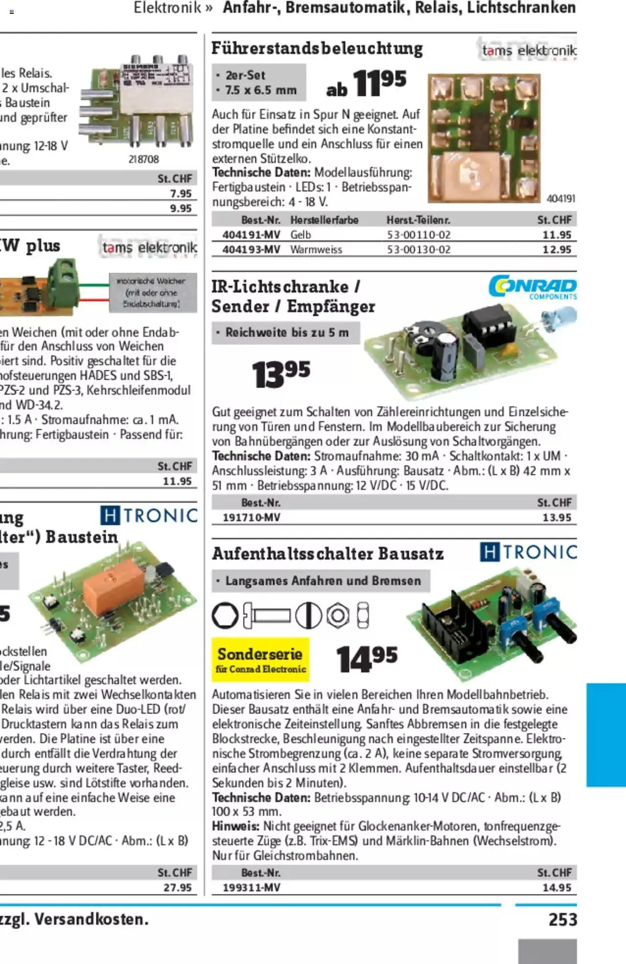 Conrad - Modellbahn Katalog 2022/23 von 5. September bis 31. Dezember 2023 - Prospekt seite  510