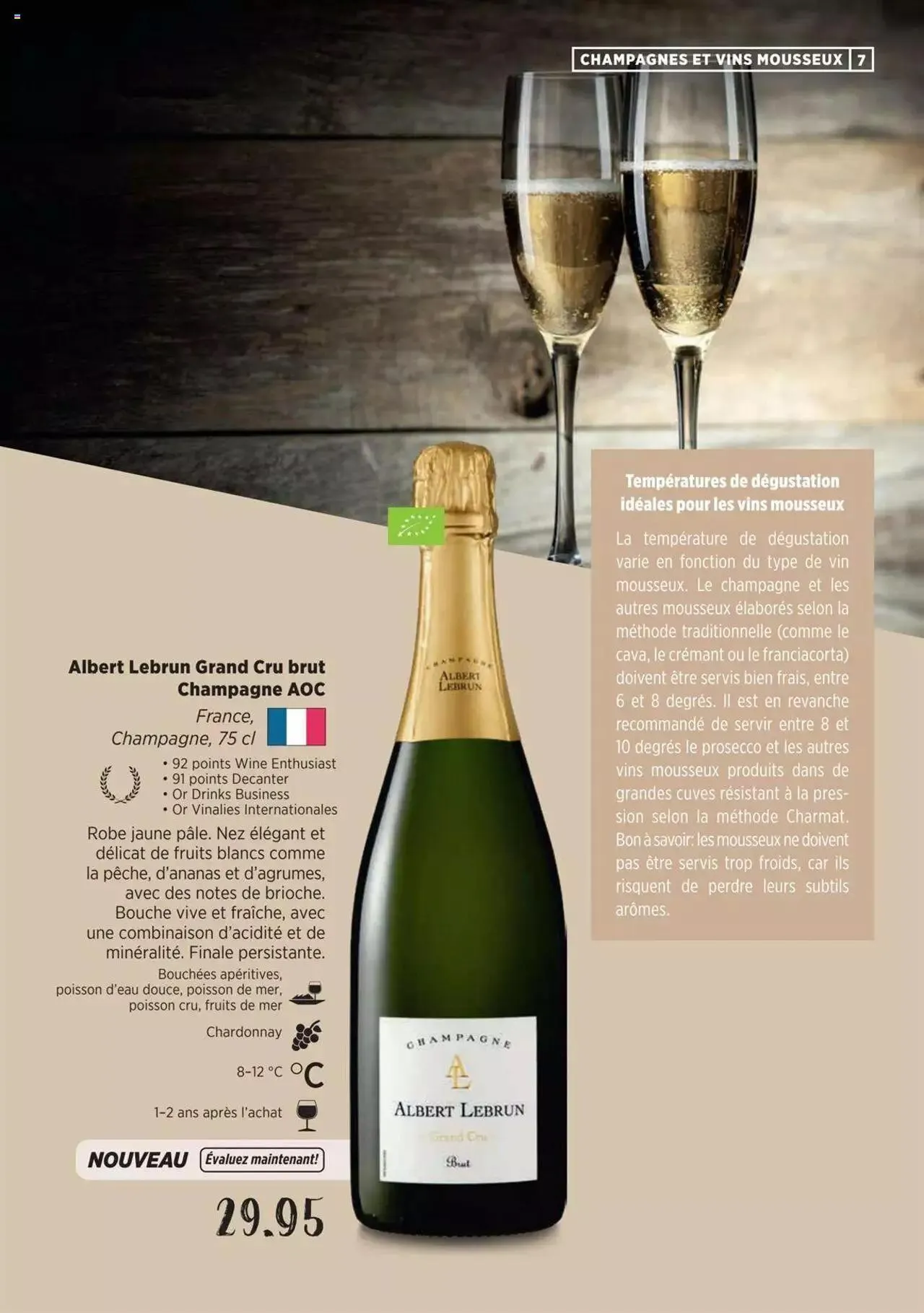 Denner Guide des vins 2023 /2024 FR von 11. September bis 31. Dezember 2024 - Prospekt seite  7