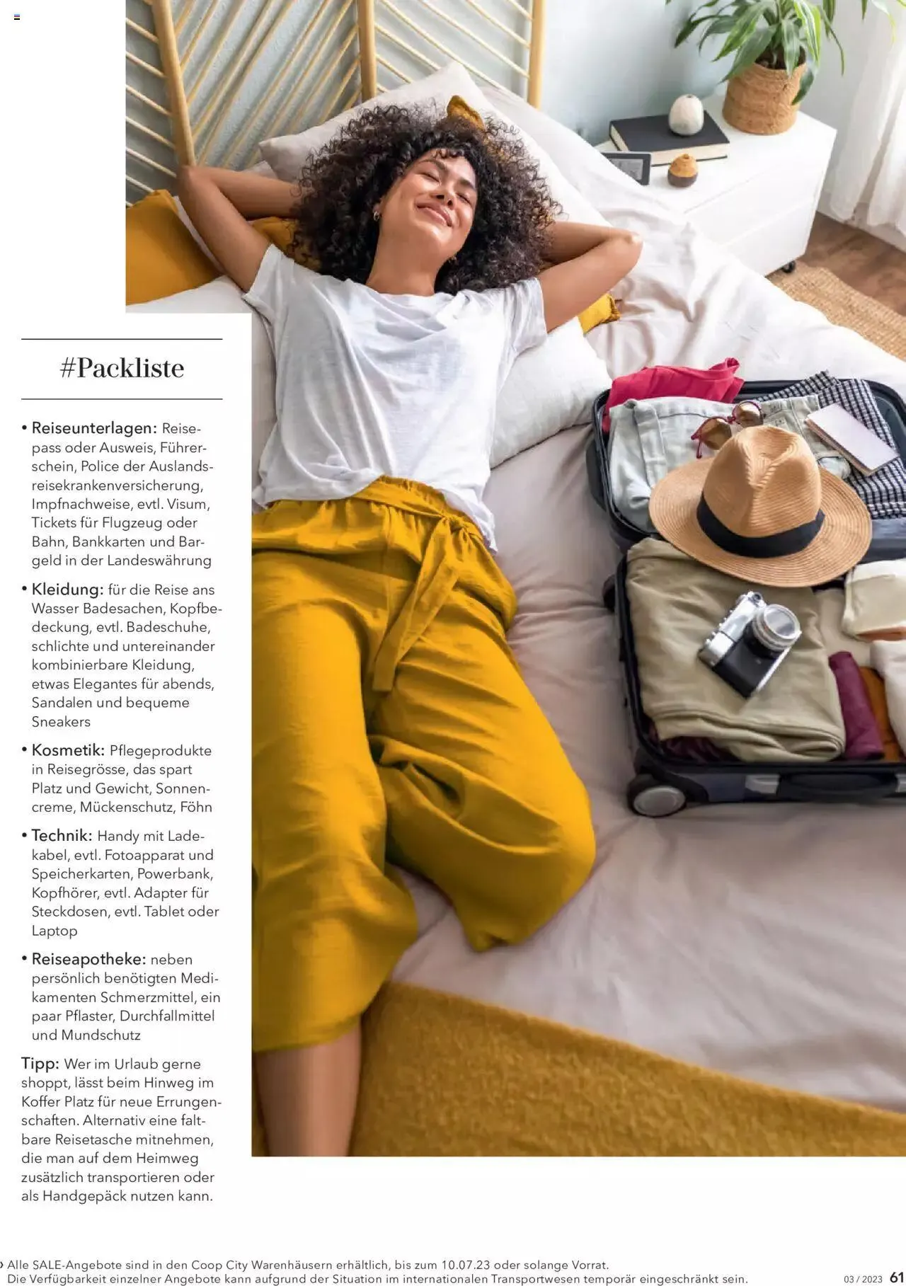 Coop City Aktionen von 13. Juni bis 31. Dezember 2023 - Prospekt seite  61