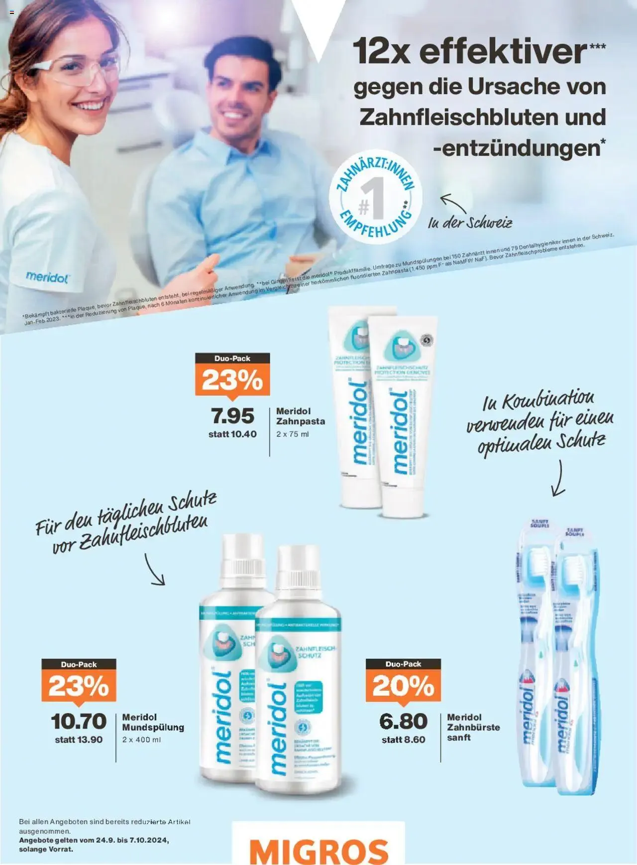 Migros - Magazin von 23. September bis 29. September 2024 - Prospekt seite  50