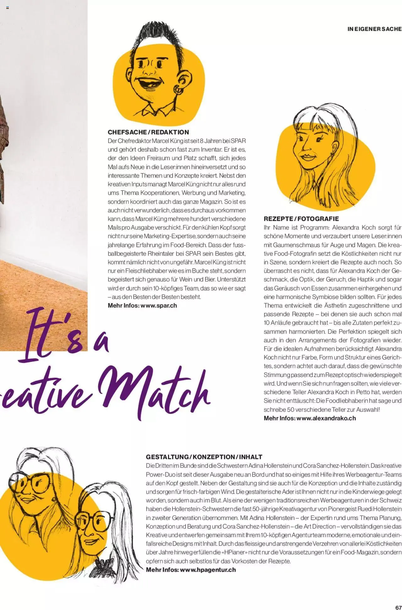 SPAR Kundenmagazin von 2. März bis 31. Dezember 2023 - Prospekt seite  67