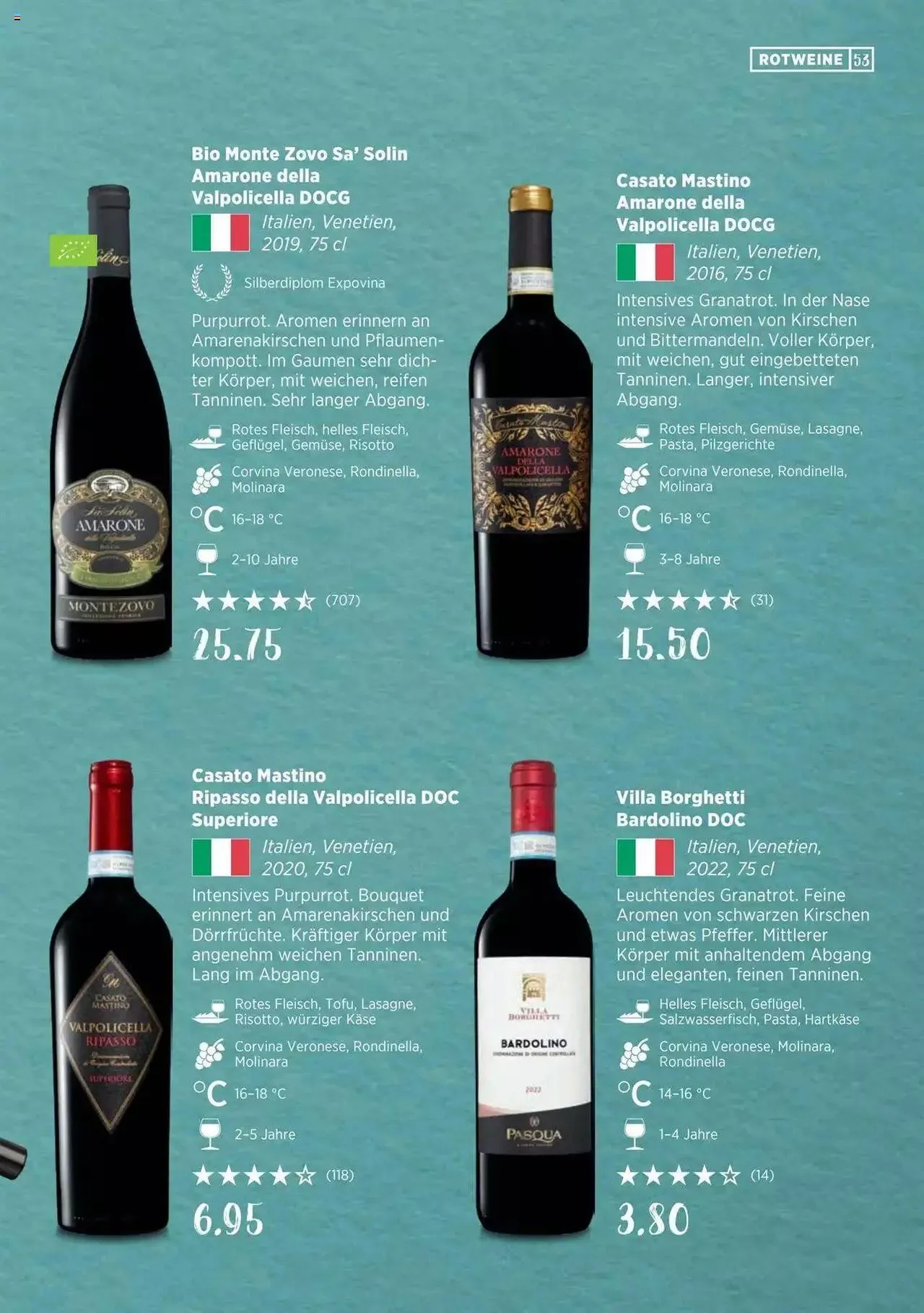 Denner Wine Guide 2023/2024 DE von 11. September bis 31. Dezember 2023 - Prospekt seite  52