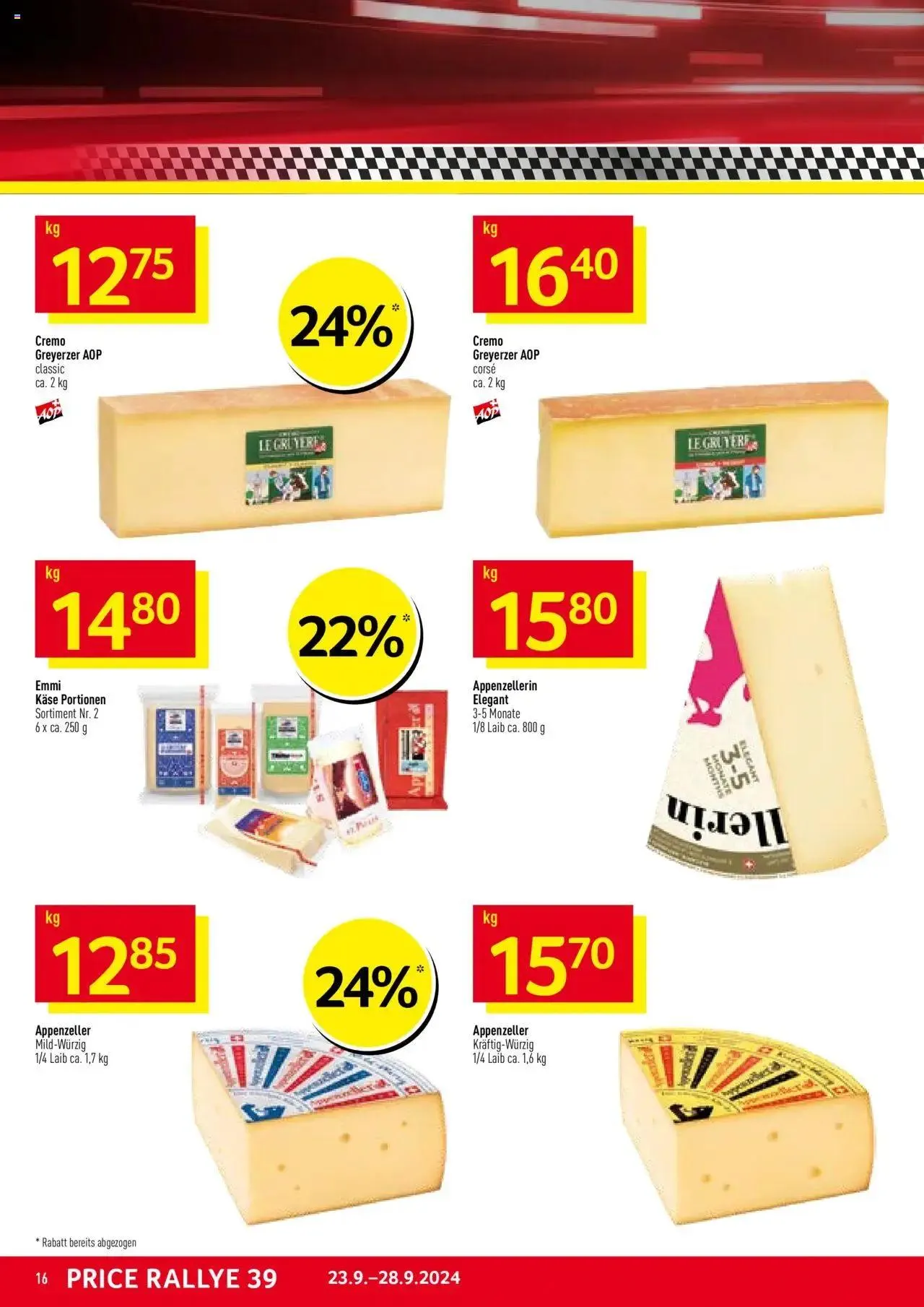 Prodega Aktionen von 23. September bis 28. September 2024 - Prospekt seite  16