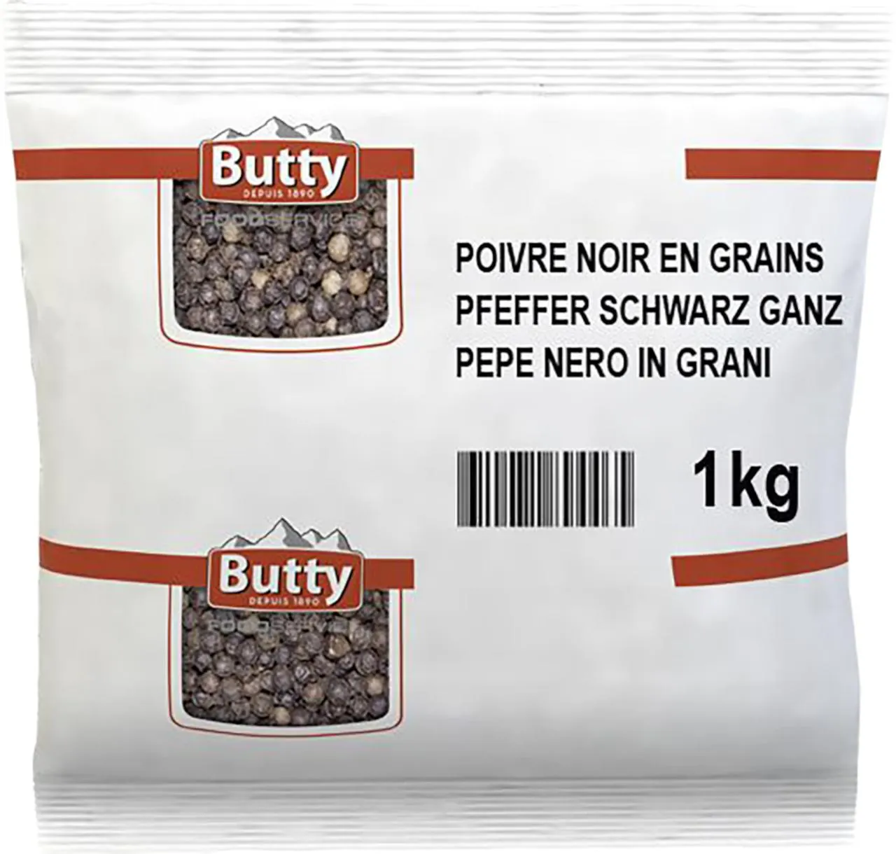Butty schwarzer Pfeffer ganz