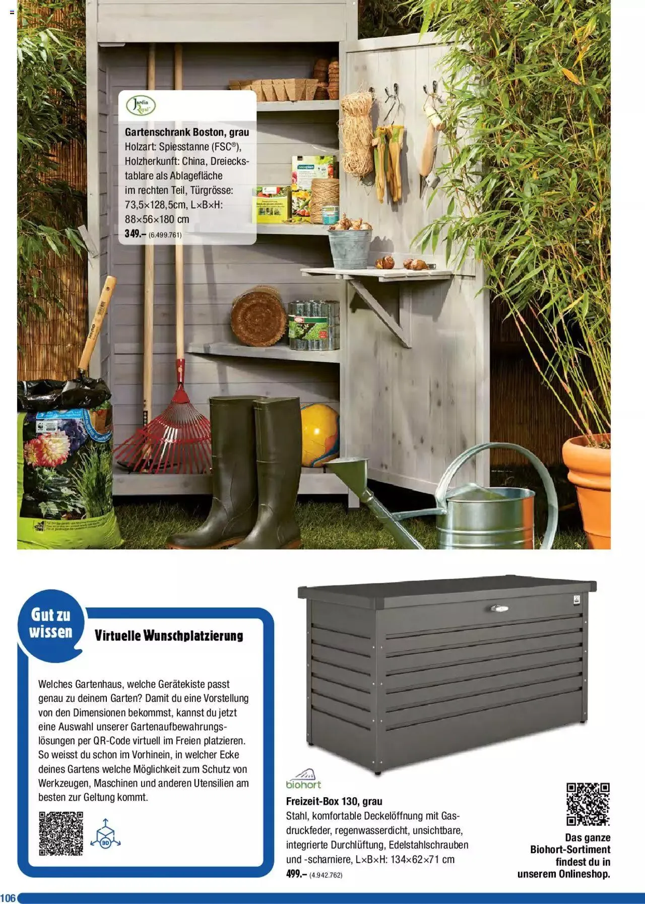 Jumbo Dein Garten 2023 von 20. März bis 31. Dezember 2023 - Prospekt seite 106