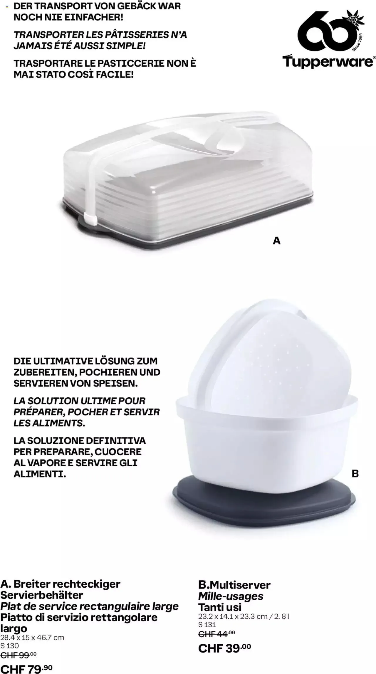 Tupperware Aktionen von 6. Mai bis 2. Juni 2024 - Prospekt seite 7