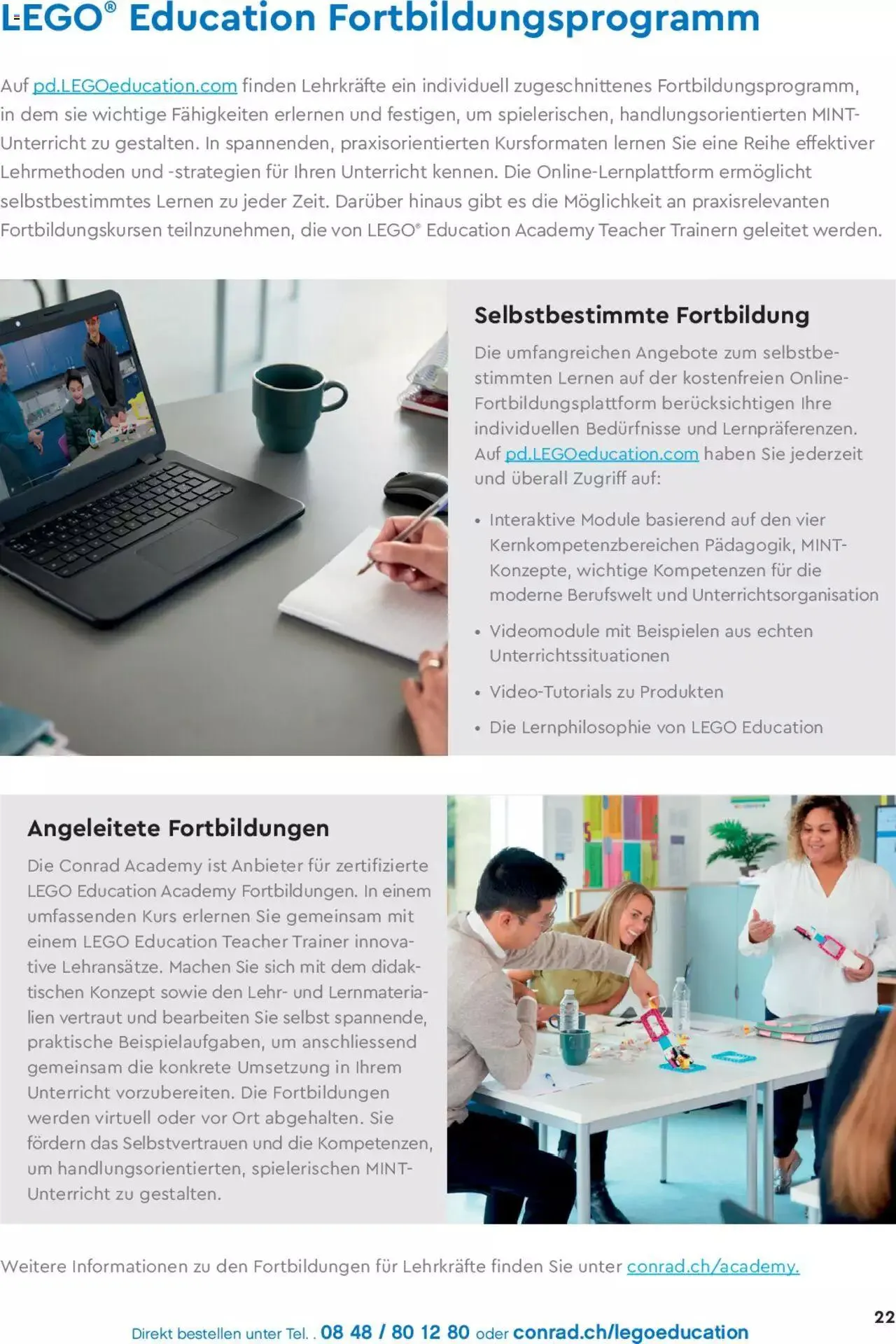 Conrad - Lego Education Lernkonzepte von 6. April bis 31. Dezember 2023 - Prospekt seite  23