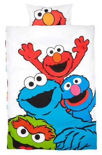 Bettwäsche SESAMSTRASSE 160x210 mehrfarbig