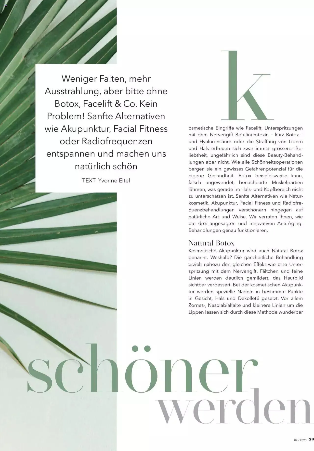 Coop Beauty & Life von 3. April bis 31. Dezember 2023 - Prospekt seite  39